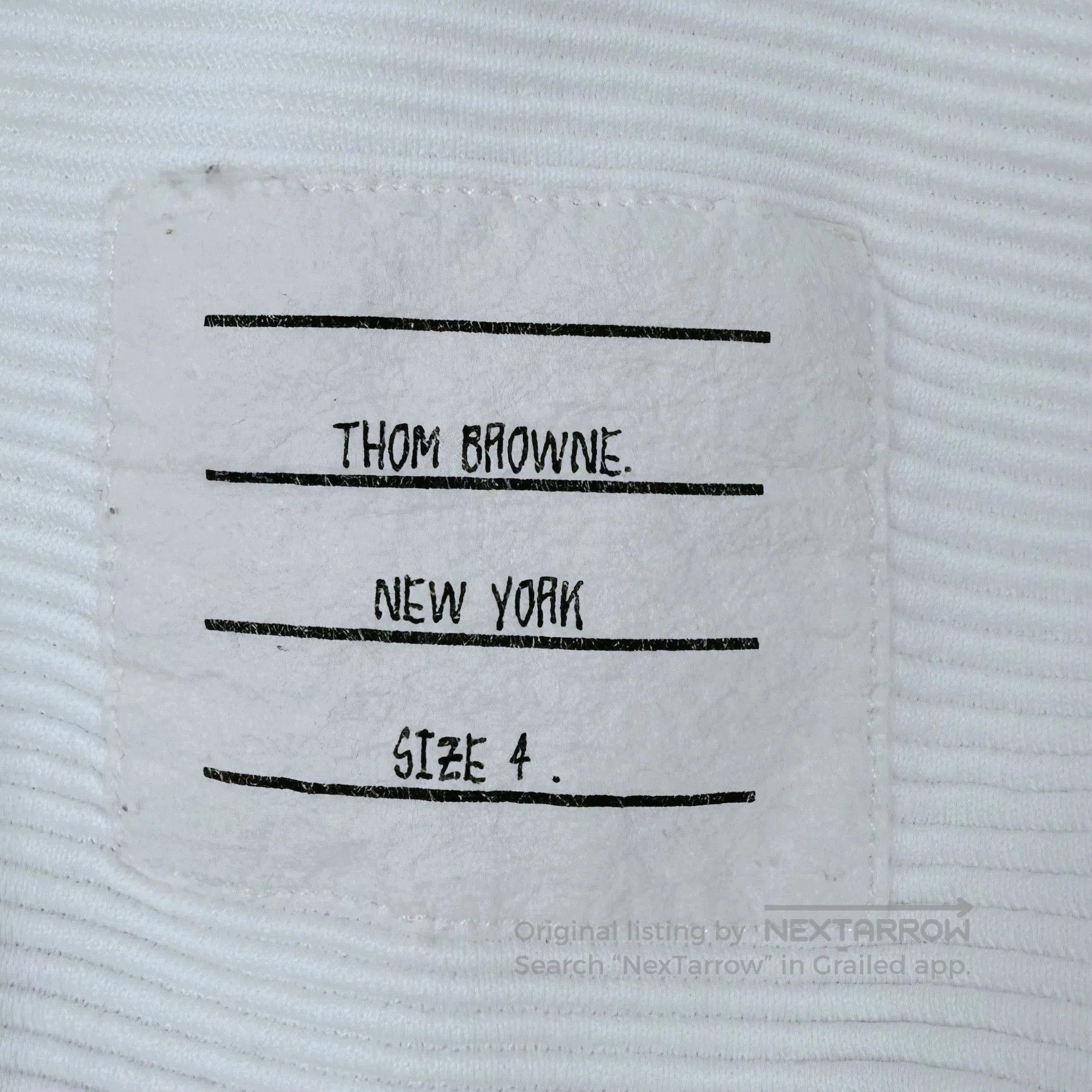 Thom Browne THOM BROWNE Waffle Stripe Short Sleeve. Size US M / EU 48-50 / 2 - 5 Thumbnail