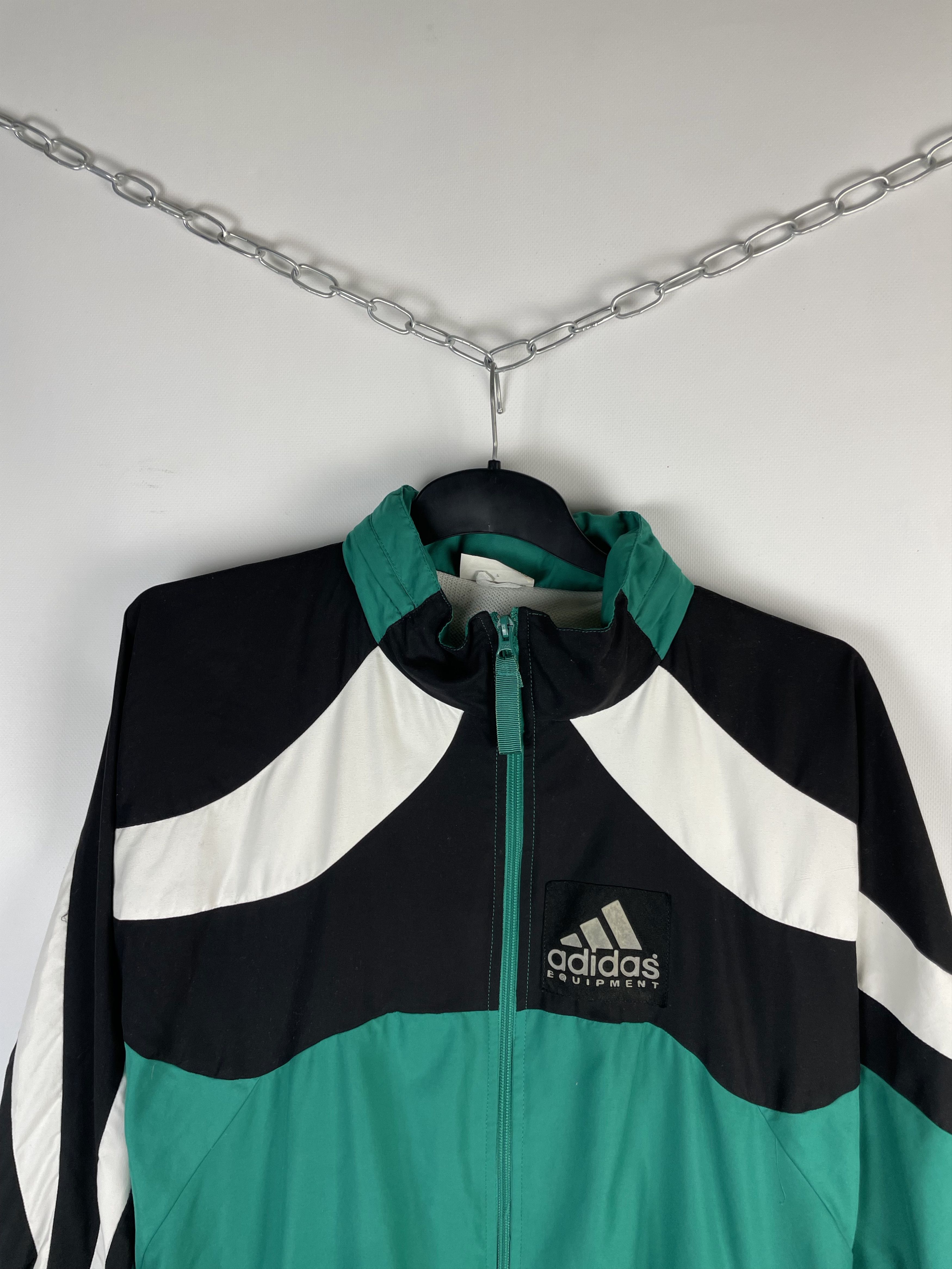 Adidas Adidas Equipment vintage track jacket 90s Size US L / EU 52-54 / 3 - 3 Thumbnail