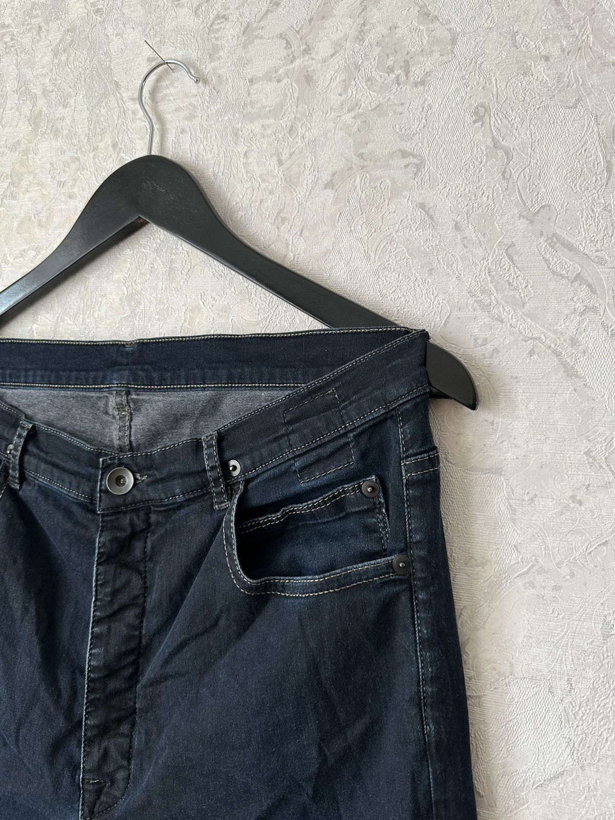 Rick Owens Drkshdw Rick Owens DRKSHDW Hard Blue Detroit Denim Jeans Size US 32 / EU 48 - 4 Thumbnail