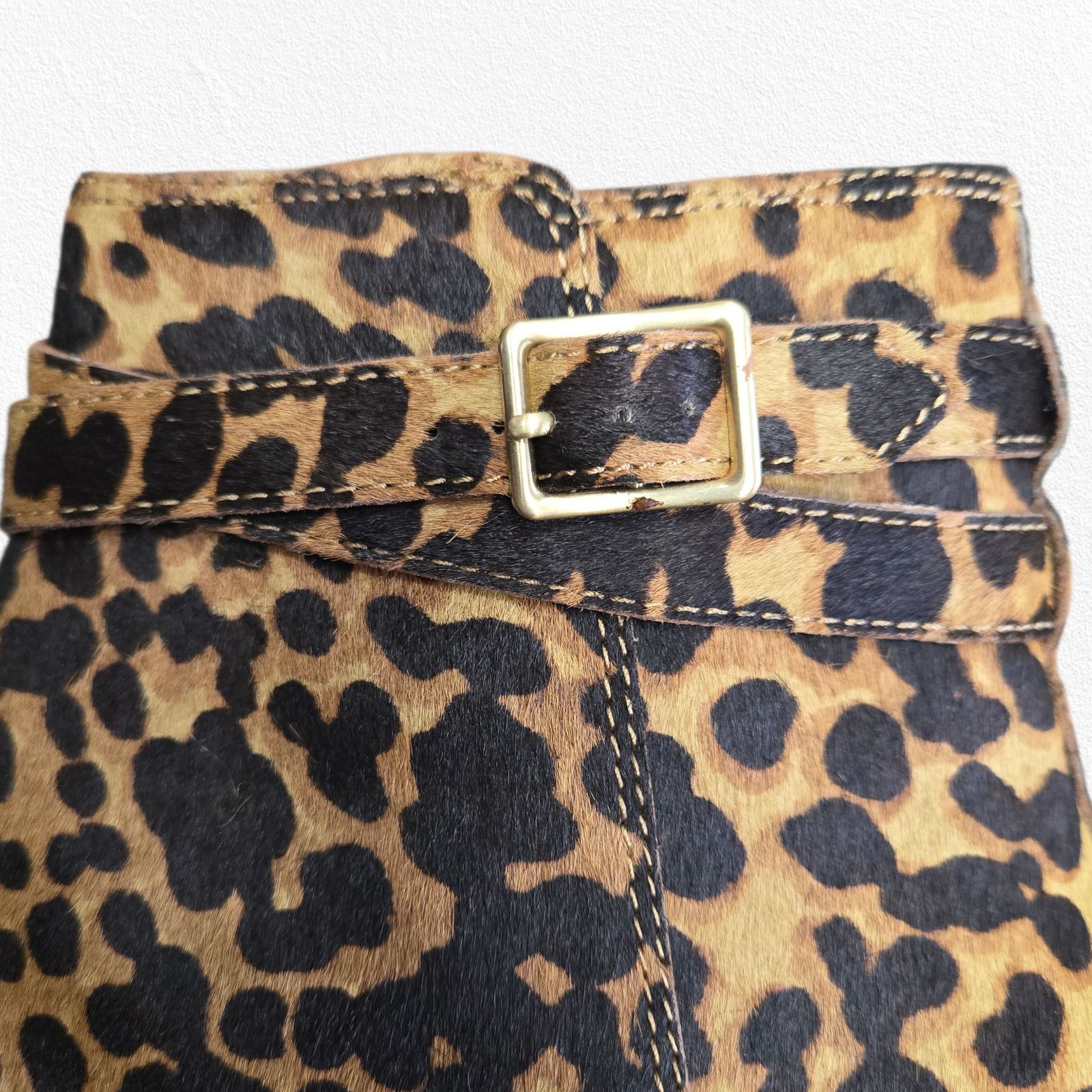 J. Jill J Jill Leopard Haircalf Ankle Boots Size 8 Size US 8 / IT 38 - 8 Thumbnail