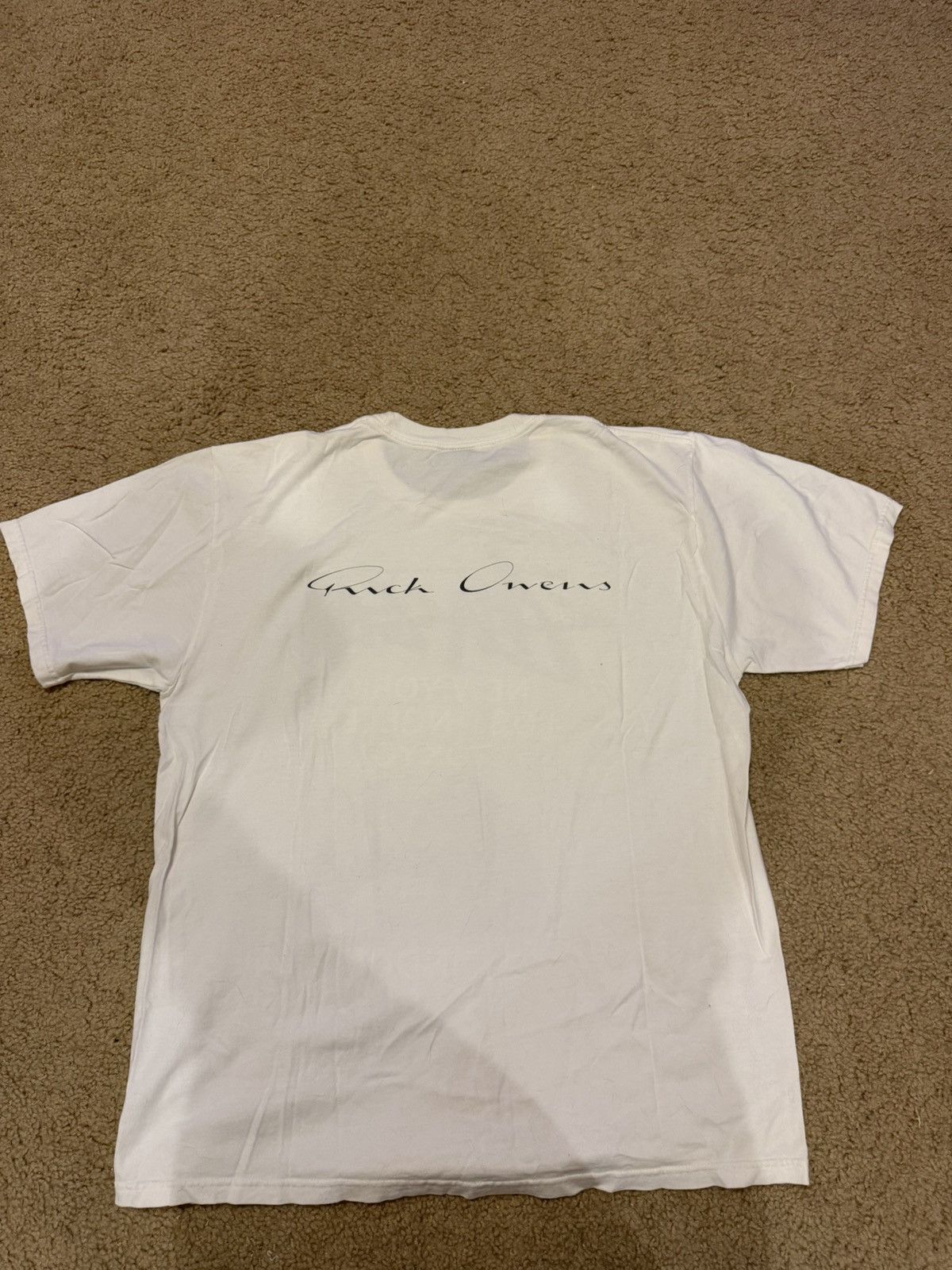 Rick Owens × Stussy Stussy x Rick Owens World Tour T-Shirt Size US L / EU 52-54 / 3 - 4 Thumbnail