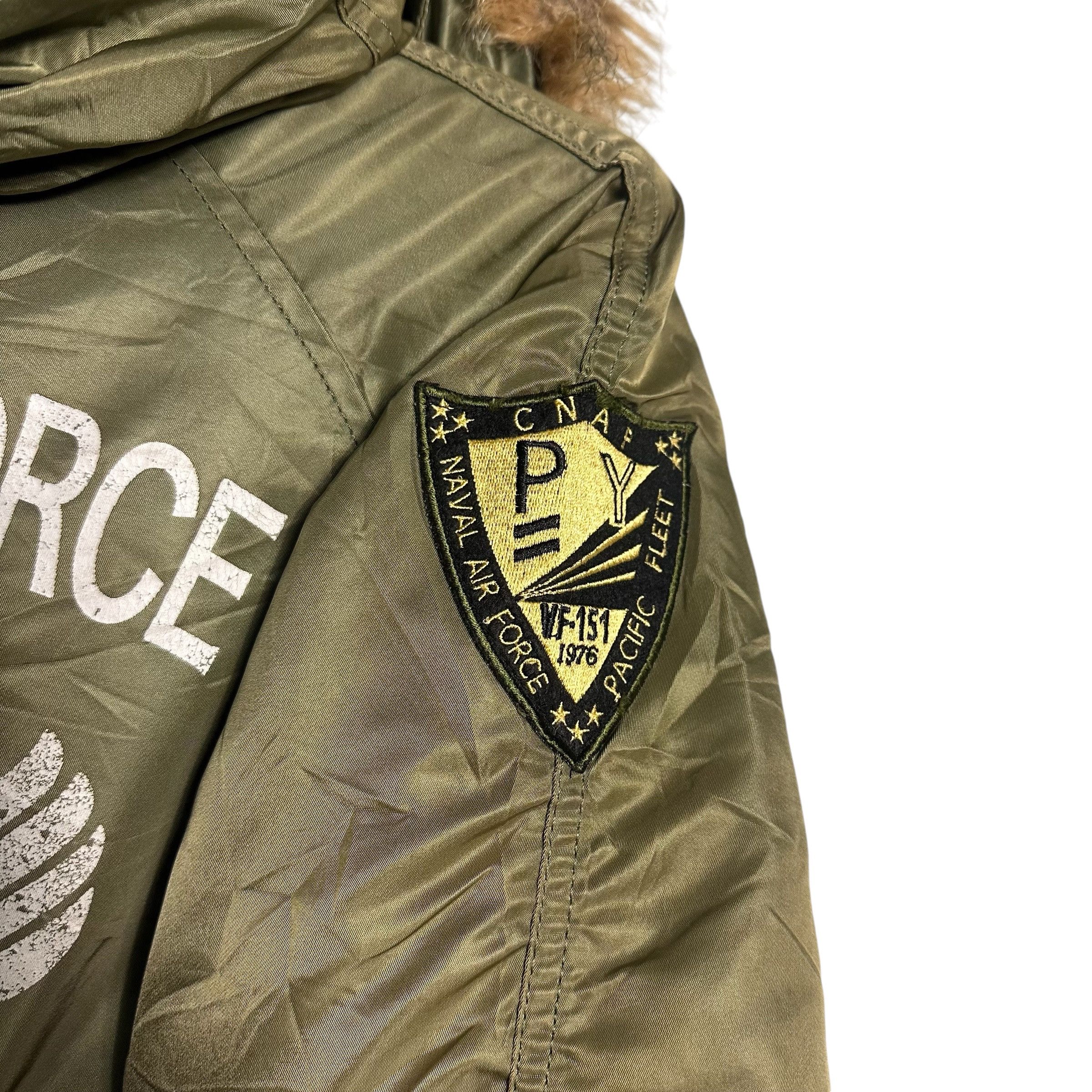 Alpha Industries × Army Of Me 🔥RARE🔥Alpha Industries x Purple & Yellow Military Jacket Size US S / EU 44-46 / 1 - 4 Thumbnail