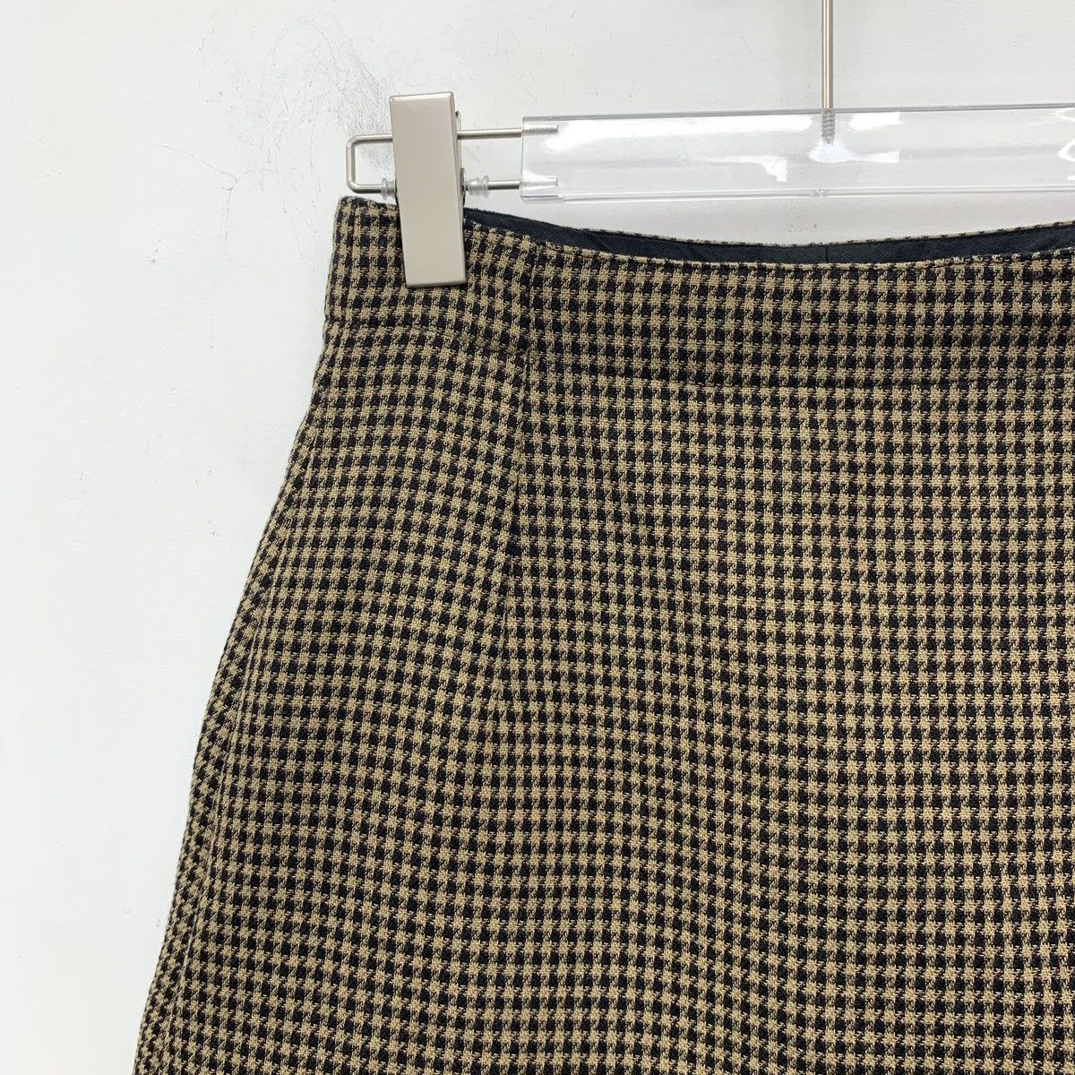 Dior Dior Brown Houndstooth Wool Shorts K26WX Size 27" / US 4 / IT 40 - 3 Thumbnail