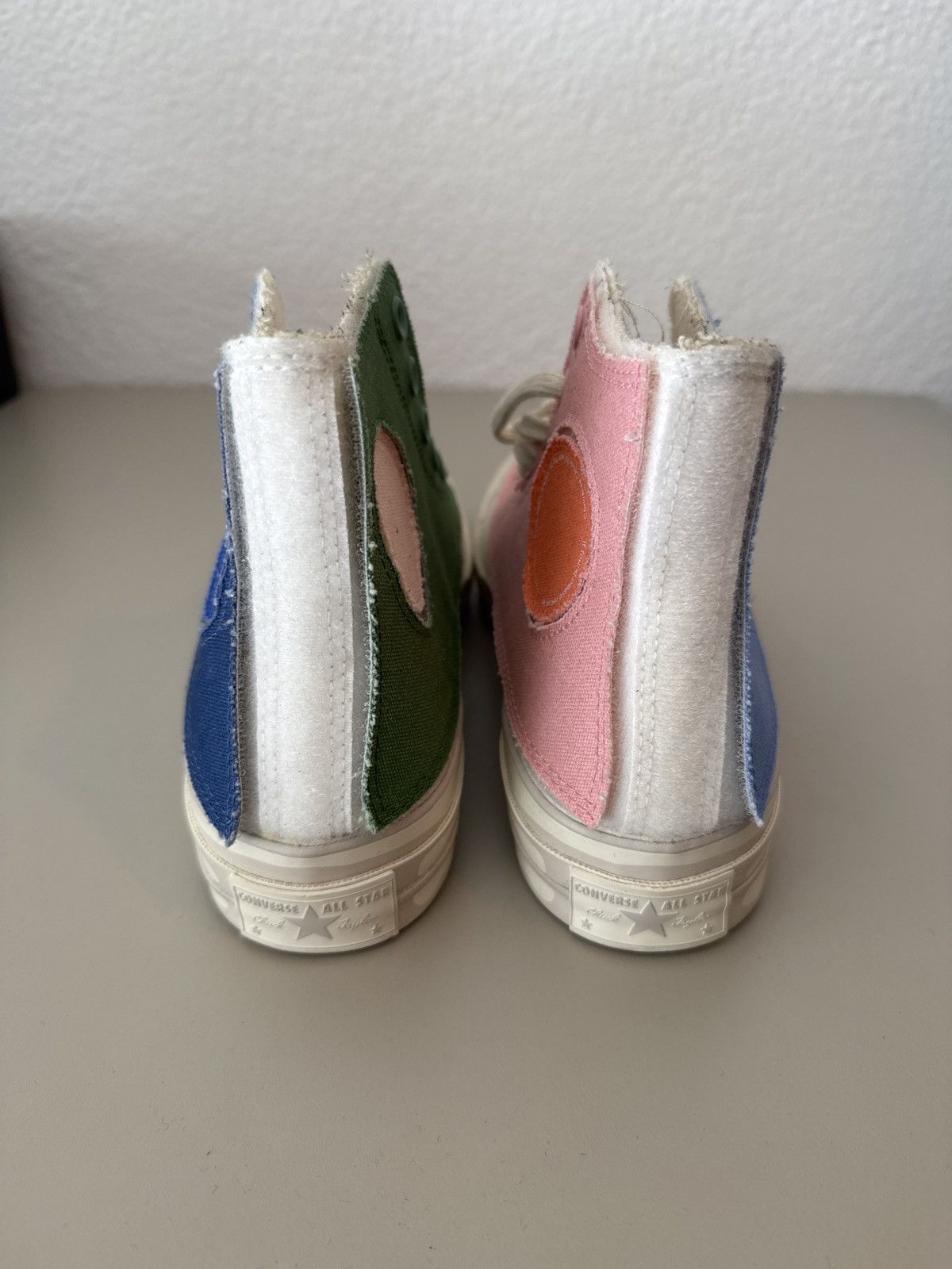 Converse Converse Chuck High Joshua Vides Cream / Multicolor Size US 7.5 / EU 40-41 - 3 Thumbnail