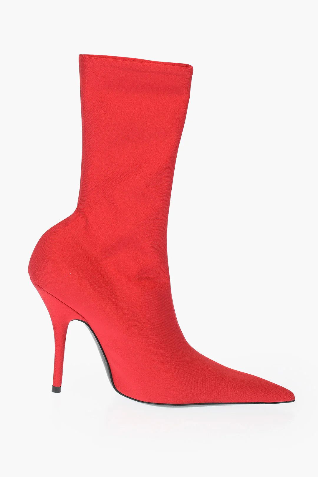 Balenciaga og1mm0326 Spandex Sock Ankle Boots in Red Size US 6 / IT 36 - 1 Thumbnail