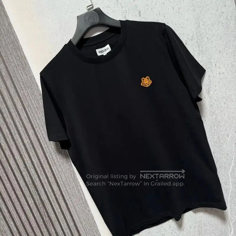 Kenzo KENZO Black Cotton Logo T-Shirt for Men . Size US L / EU 52-54 / 3 - 7 Thumbnail