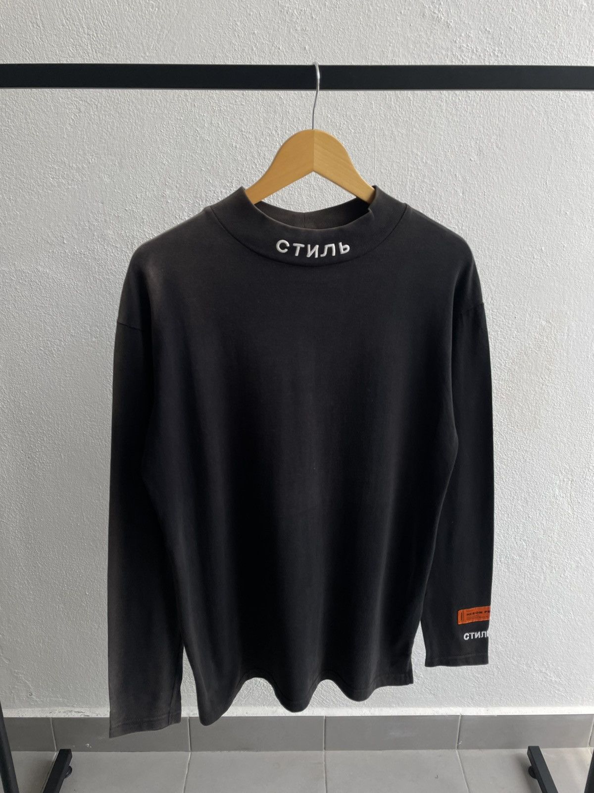 Heron Preston Heron Preston SS22 Turleneck Longsleeve Shirts Size US L / EU 52-54 / 3 - 4 Thumbnail