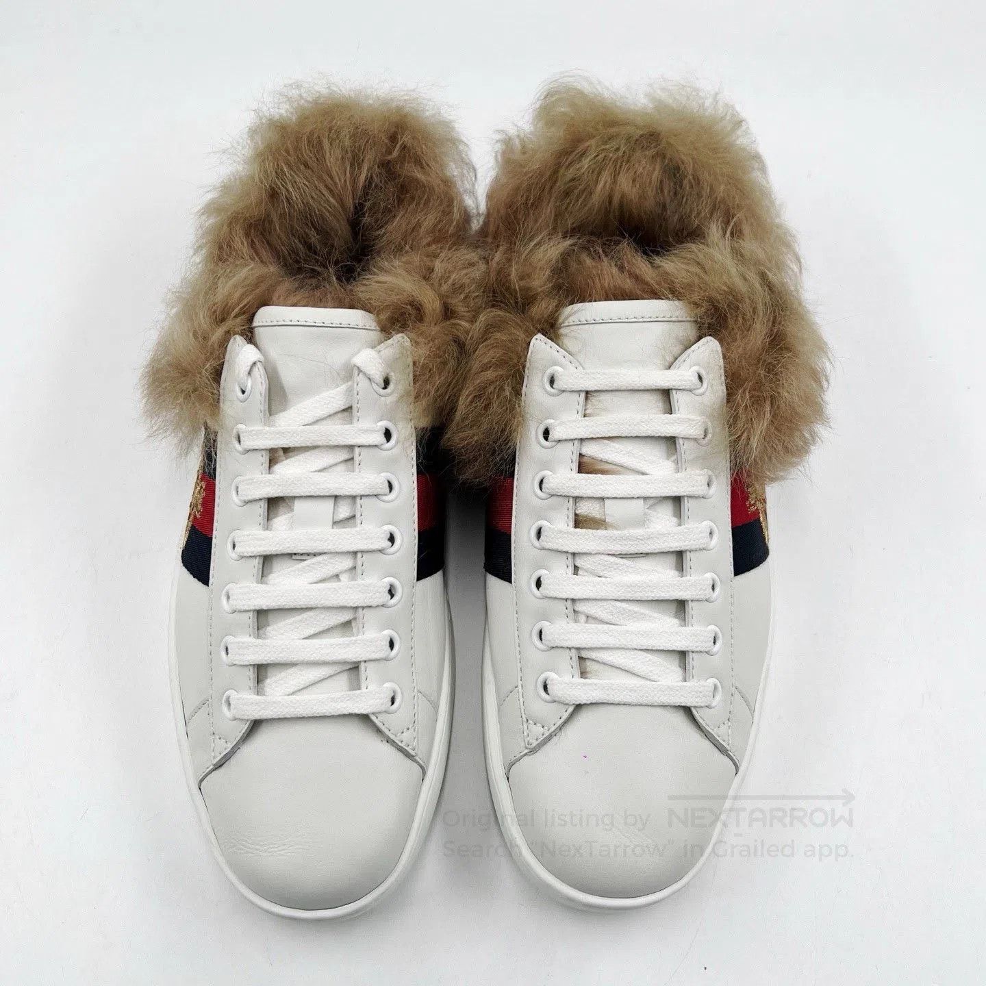 Gucci Gucci Ace White Leather Sneakers. Size US 8 / EU 41 - 2 Thumbnail