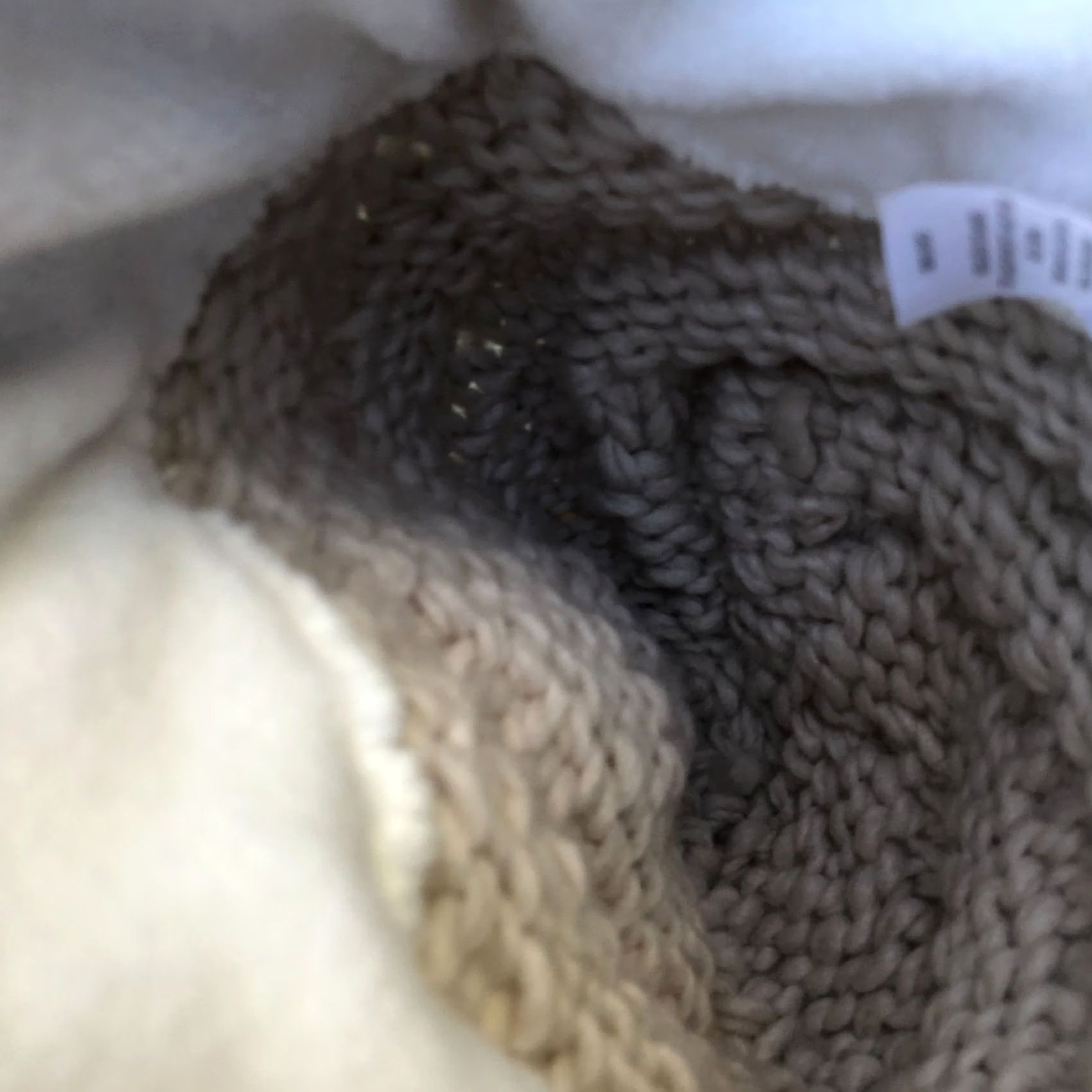 Free People VINTAGE FREE PEOPLE Pom Beanie Hat Women's One Size Wool Blend Cap Beige Fleece Lined Size ONE SIZE - 7 Thumbnail