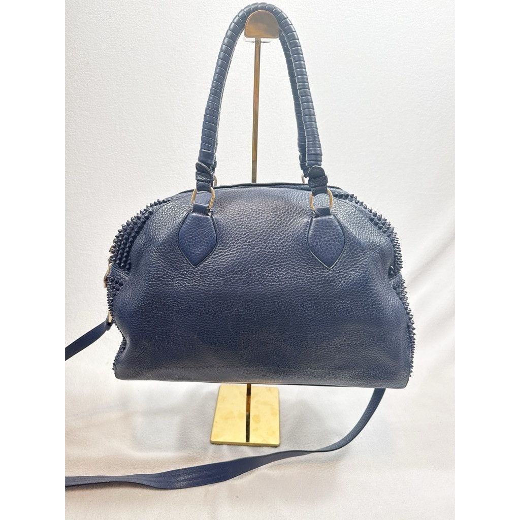 Christian Louboutin Christian Louboutin Panettone Crossbody Shoulder Bag – Blue Size ONE SIZE - 7 Thumbnail