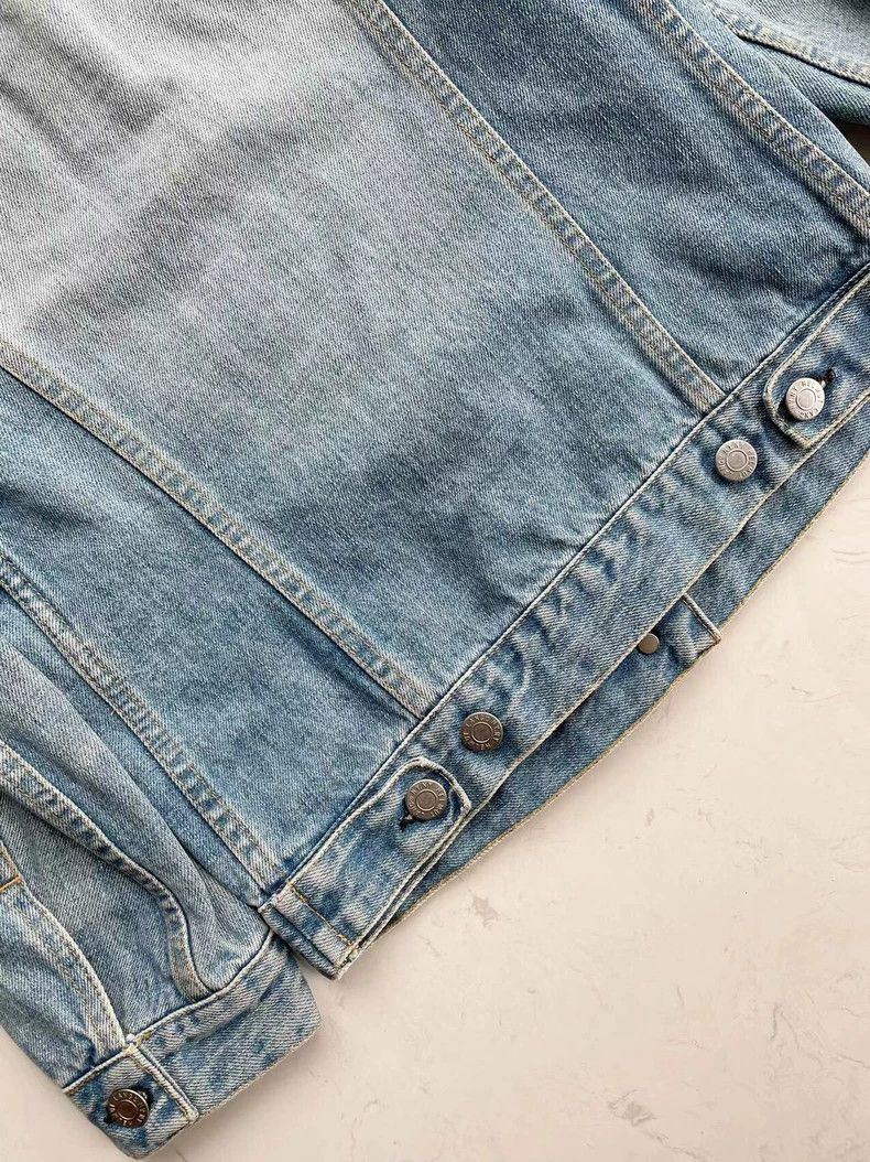 Helmut Lang Helmut Lang size 3690s Wash Denim Jacket 2501-Nextarrow Size US XXS / EU 40 - 7 Thumbnail
