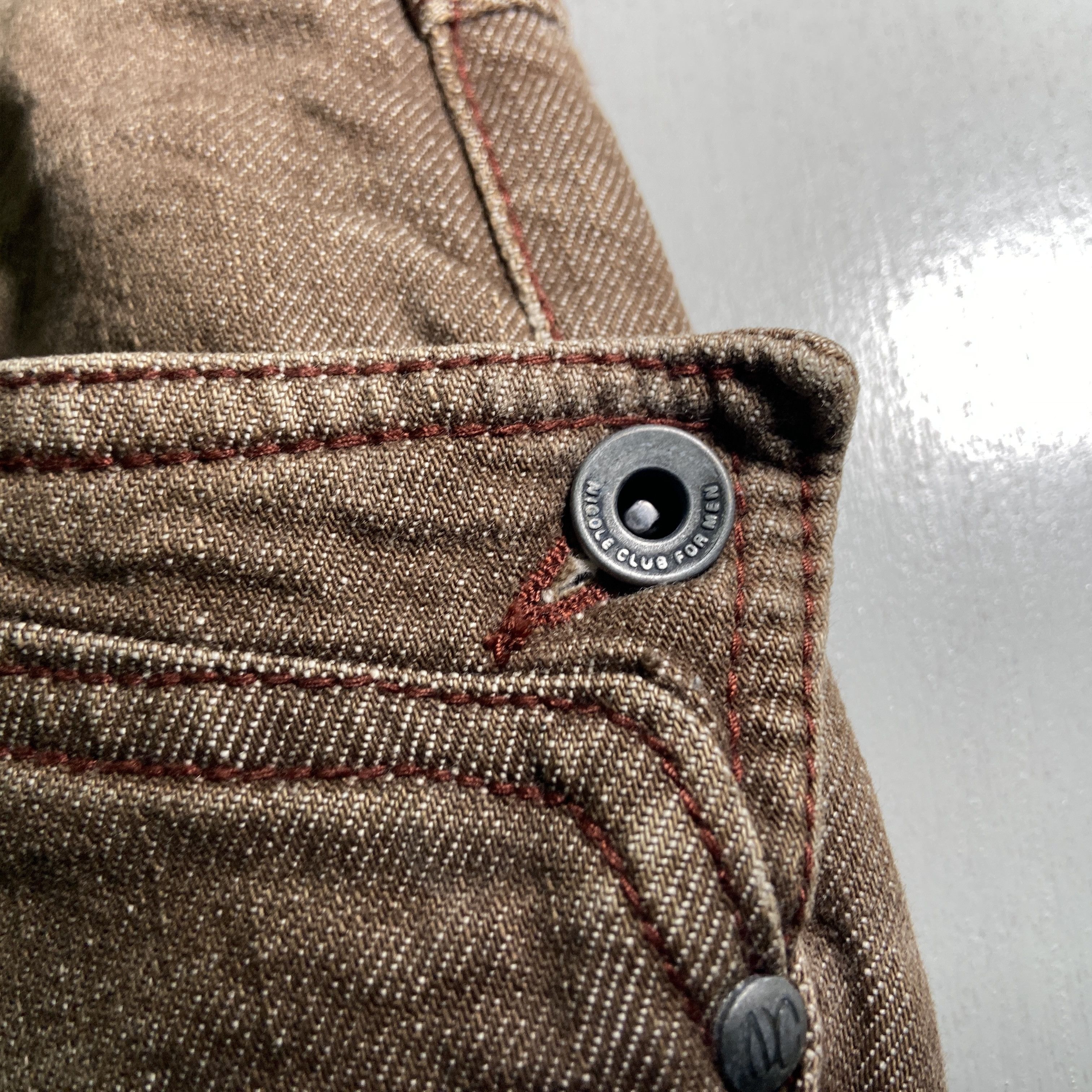 Nicole Club RARE NCFM NICOLE CLUB FOR MEN VINTAGE JAPANESE DENIM JEANS Size US 32 / EU 48 - 5 Thumbnail