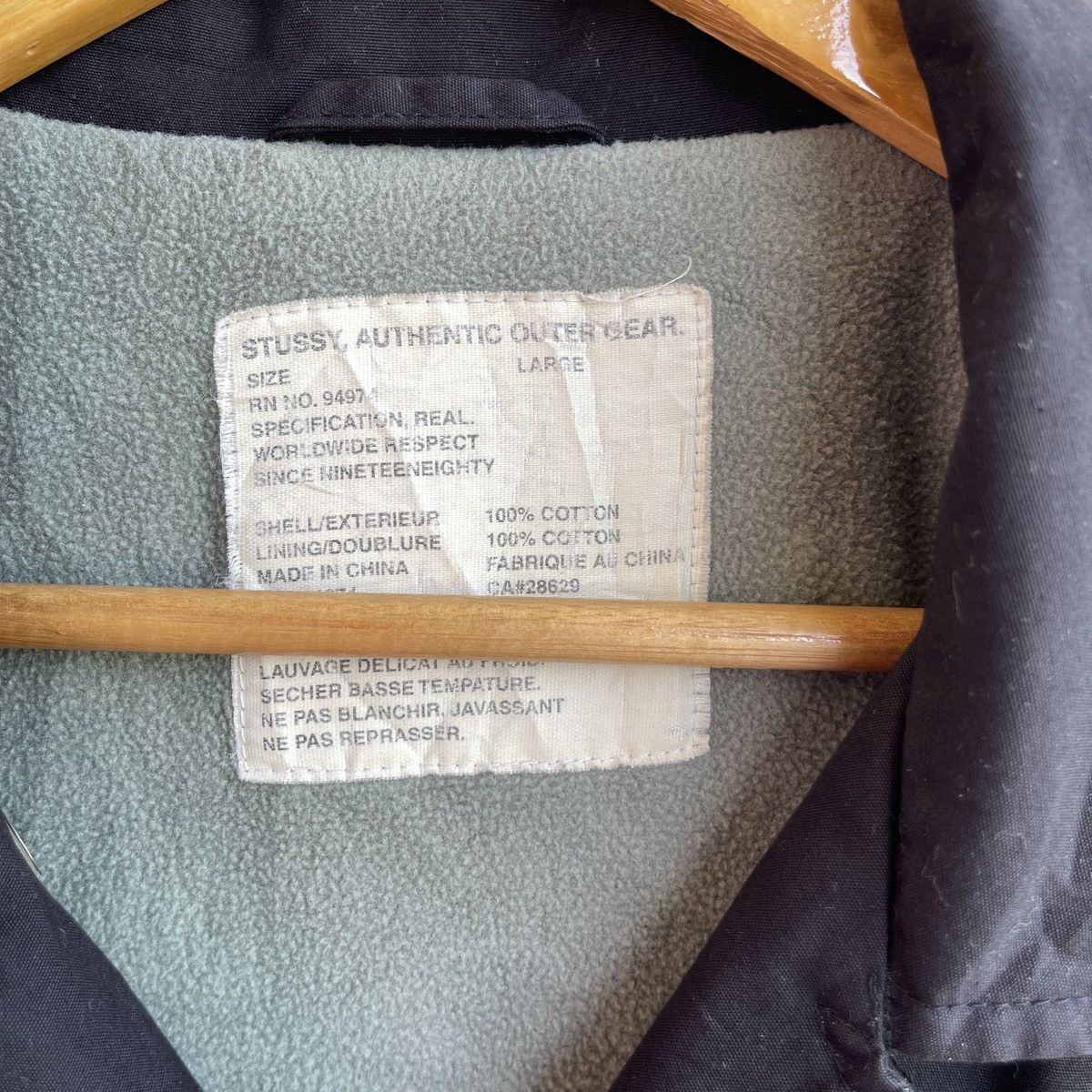 Stussy Stüssy Deck Jacket—U.S. Navy Double Breasted Workwear Jacket Size US L / EU 52-54 / 3 - 7 Thumbnail
