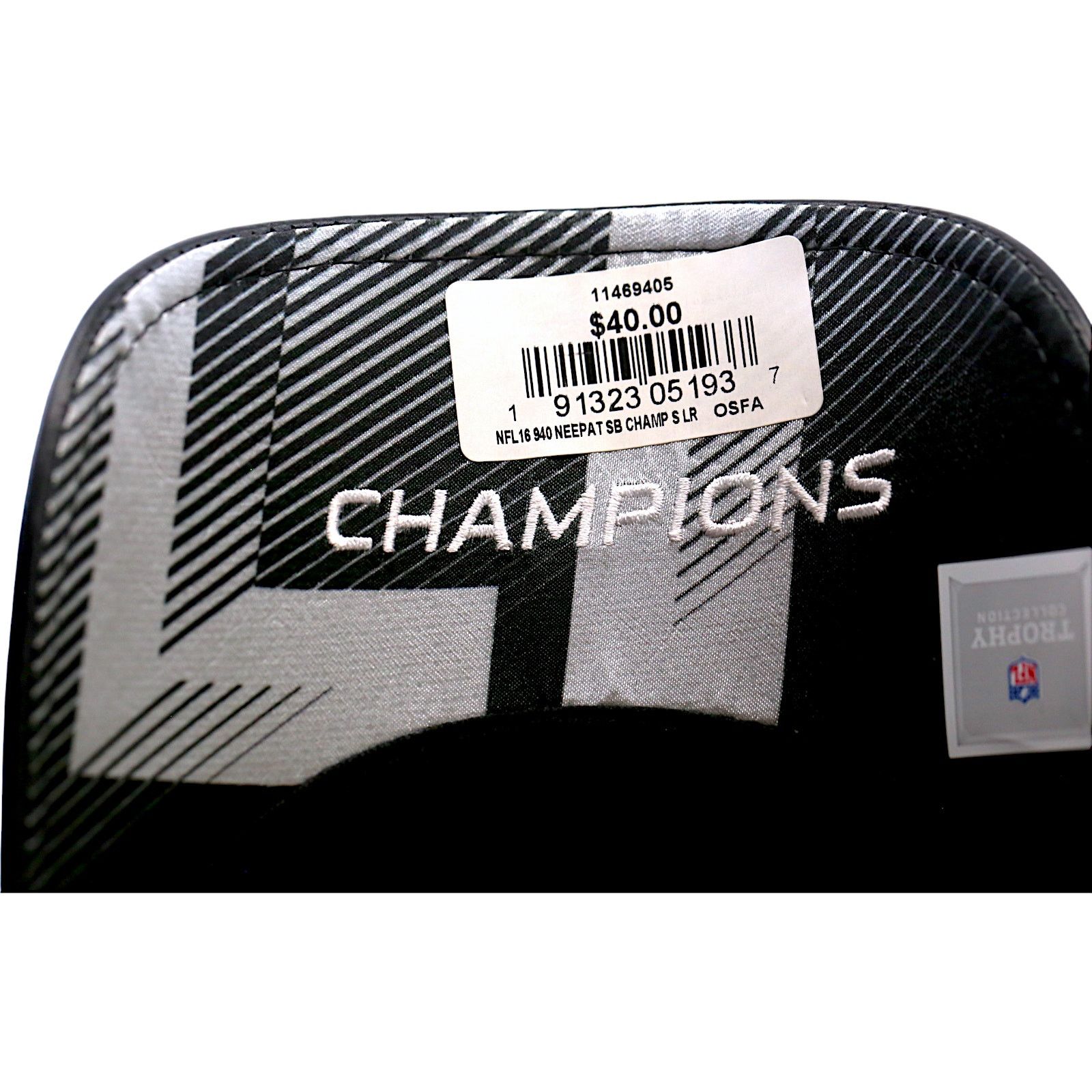 NFL × New Era New England Patriots 2017 Super Bowl LI Champions NewEra Hat Size ONE SIZE - 6 Thumbnail