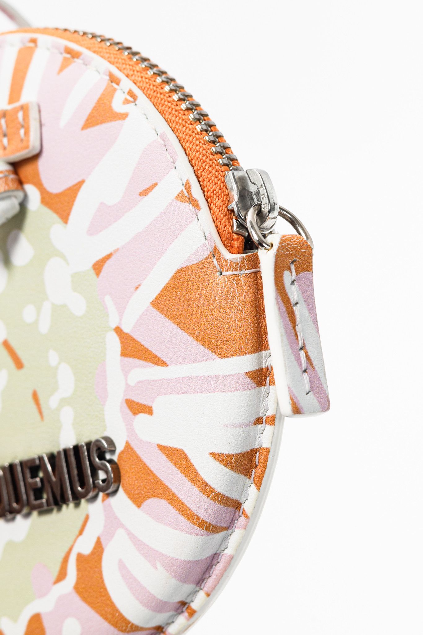 Jacquemus Jacquemus Le Pitchou Orange Flowers Leather Wallet Size ONE SIZE - 6 Thumbnail