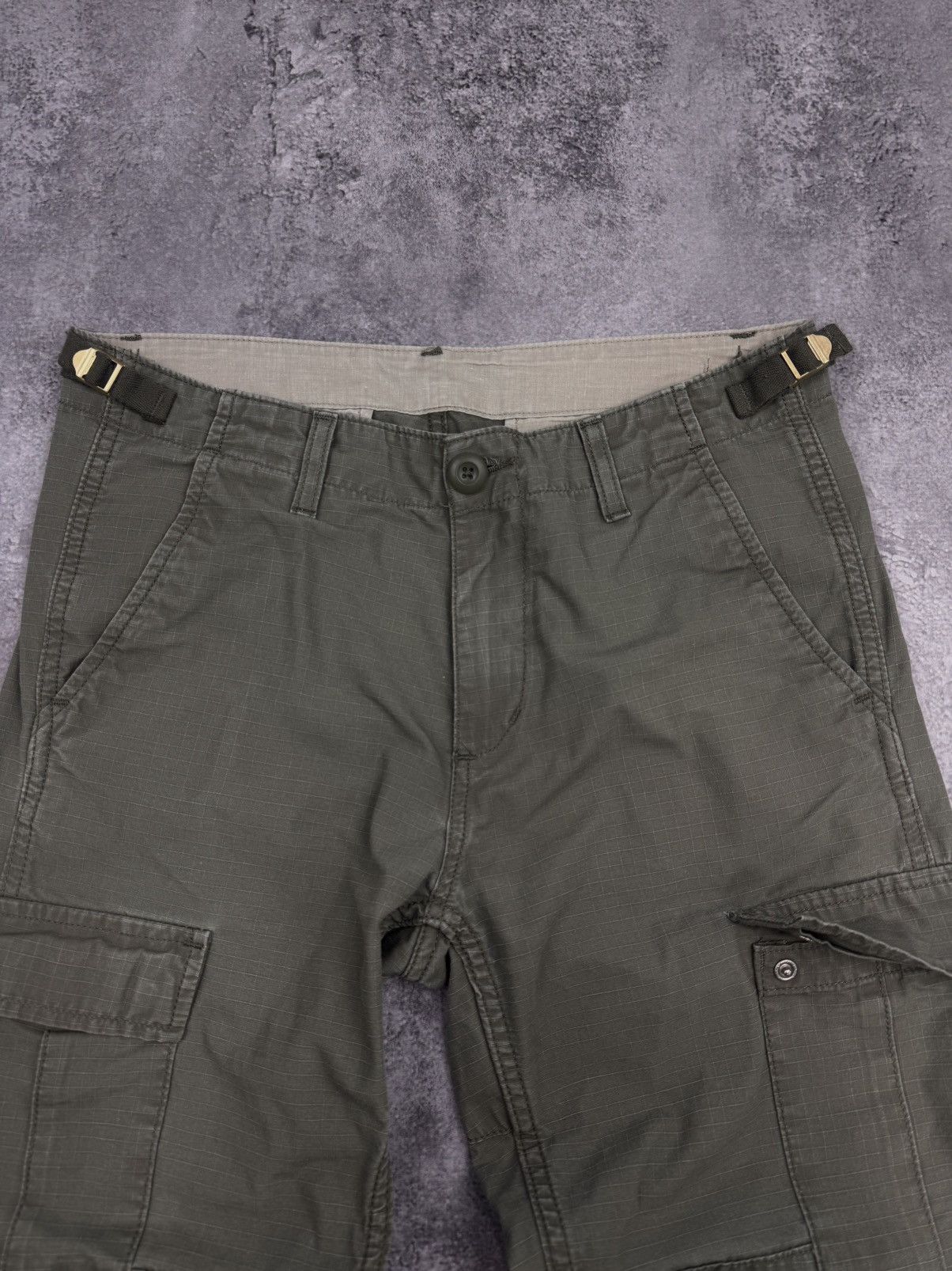 Carhartt Carhartt Men Cargo Pants Olive Cotton Size 29 Size US 28 / EU 44 - 8 Thumbnail