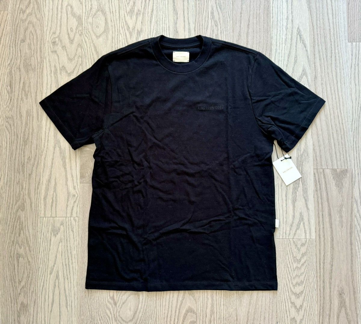 Aime Leon Dore Aime Leon Dore Uniform Logo Black T-Shirt Made in Toronto Size US M / EU 48-50 / 2 - 1 Thumbnail
