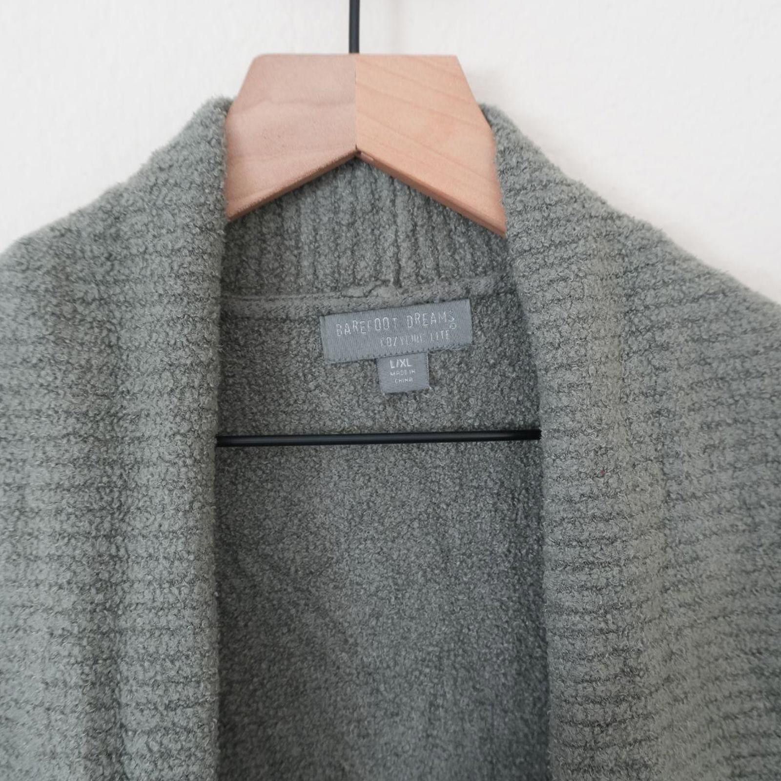Other Barefoot Dreams Cardigan Women's L/XL Green Cozychic Lite Size L / US 10 / IT 46 - 3 Thumbnail