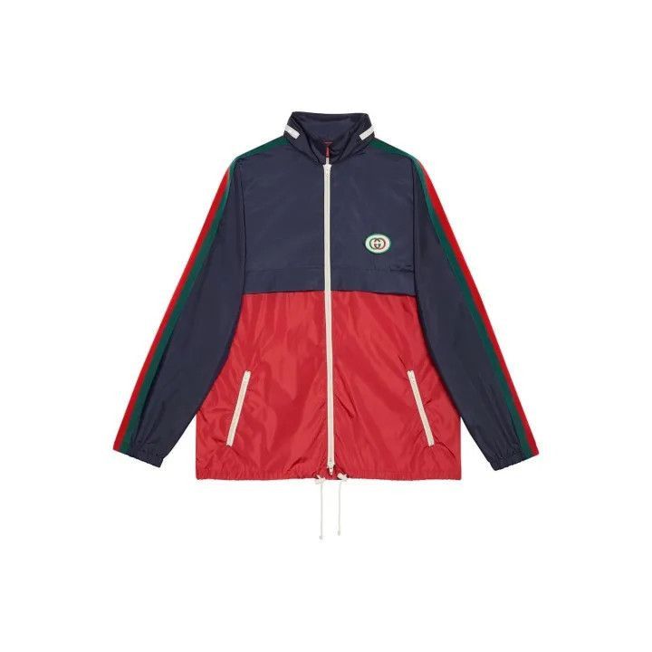 Gucci Gucci Gucci Colorblock Logo Sports Jacket -2506 Size US S / EU 44-46 / 1 - 1 Thumbnail