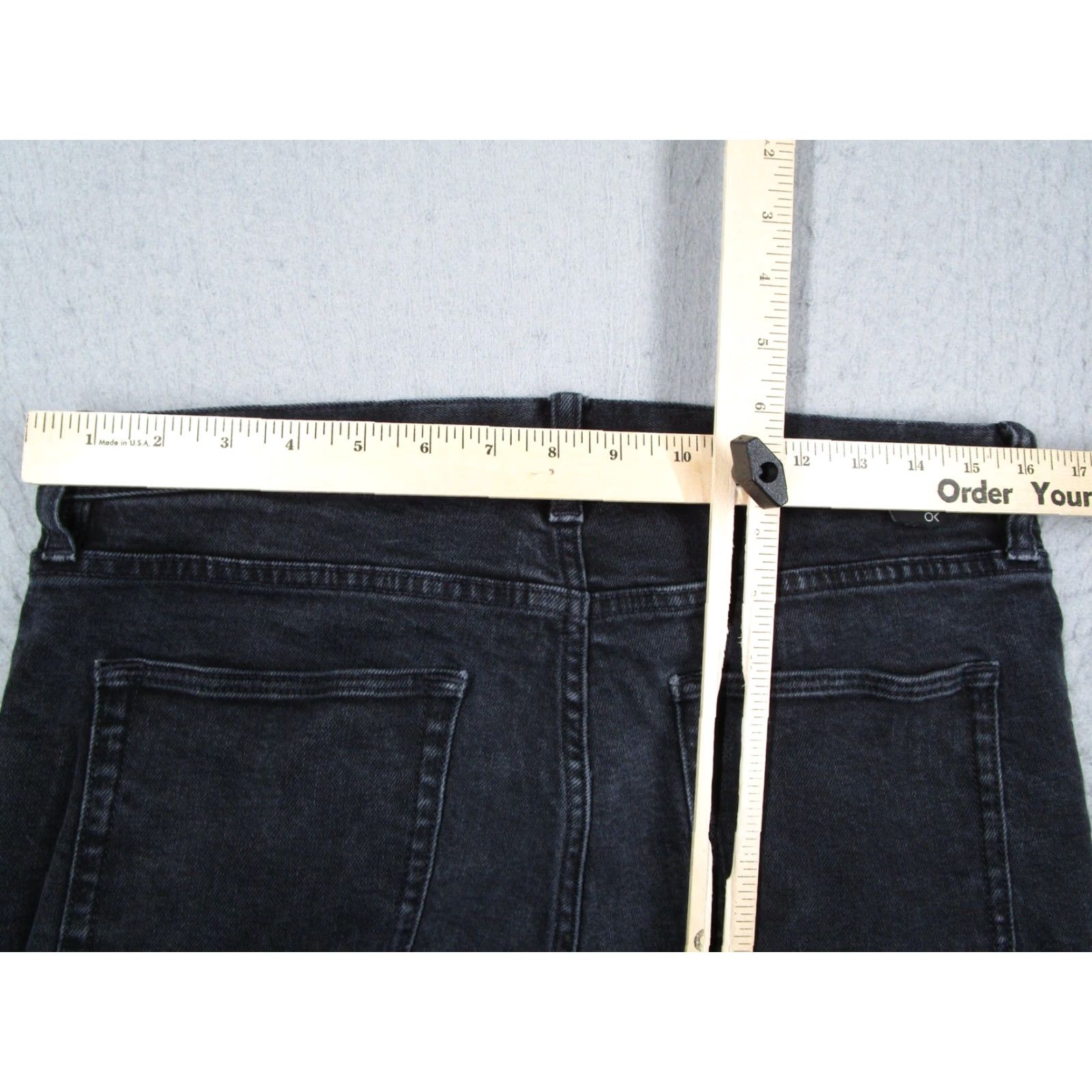Outerknown VINTAGE? No. Outerknown S.E.A. Jeans Ambassador Slim Men 32x32 Black Denim Organic Stretch Slim-Fit 5-Pocket Mid Rise - Mens Jeans Size US 32 / EU 48 - 7 Thumbnail