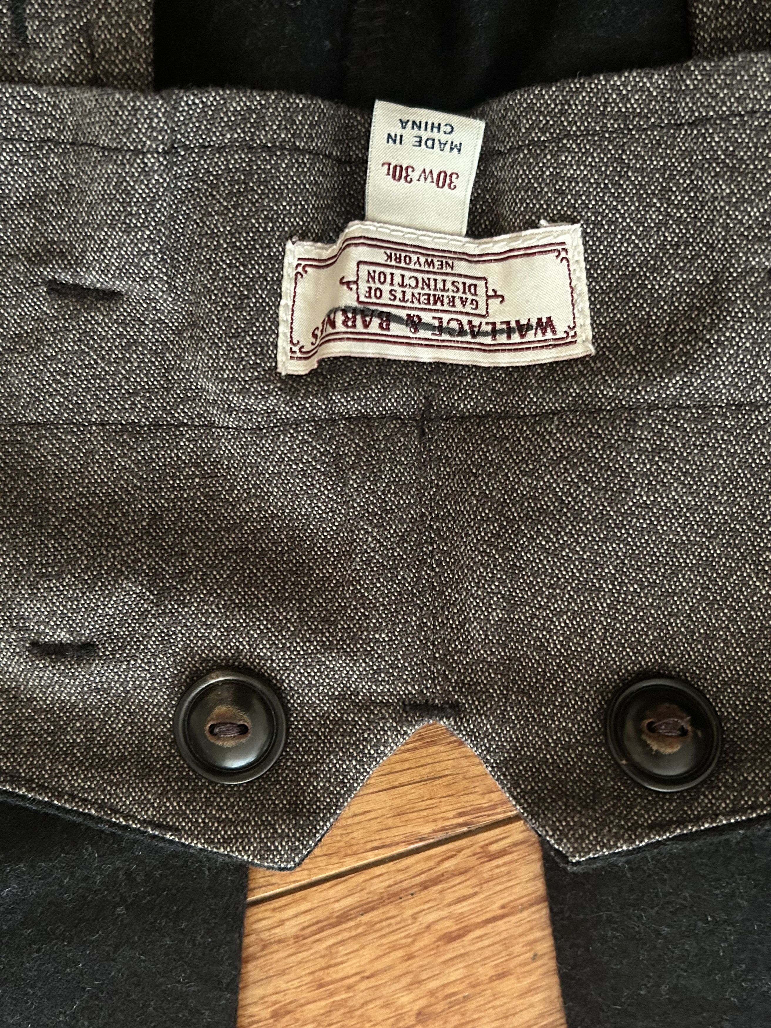 Wallace & Barnes Wallace & Barnes Wool Pants Size US 30 / EU 46 - 3 Thumbnail
