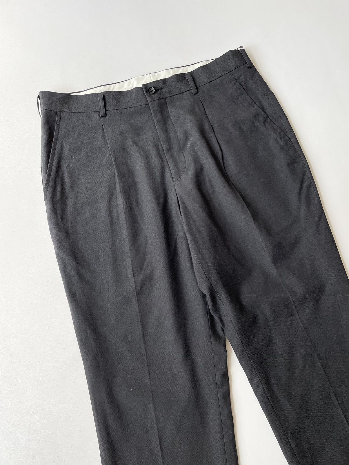 Comme des Garcons Homme Plus A/W 05 Gray Nylon Mesh Trousers Size US 32 / EU 48 - 4 Thumbnail