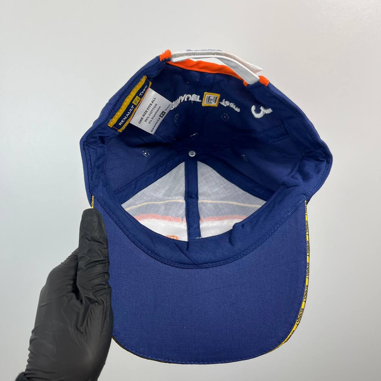 Formula 1 Renault F1 Team Ing Replica Cap Blue Orange Hat One Size Size ONE SIZE - 7 Thumbnail