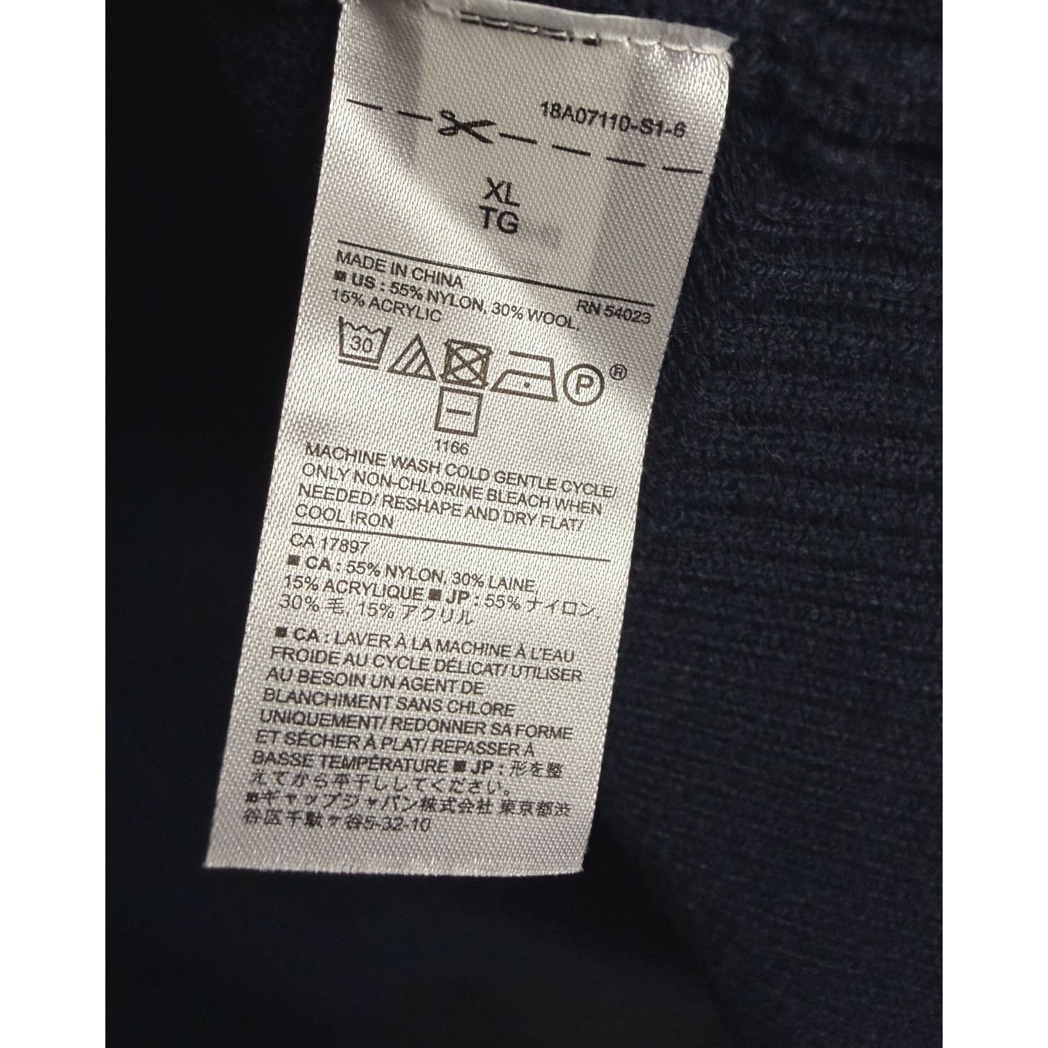 Banana Republic Banana Republic Navy Blue Cardigan Wool Blend Office Work XL Size XL / US 12-14 / IT 48-50 - 6 Thumbnail