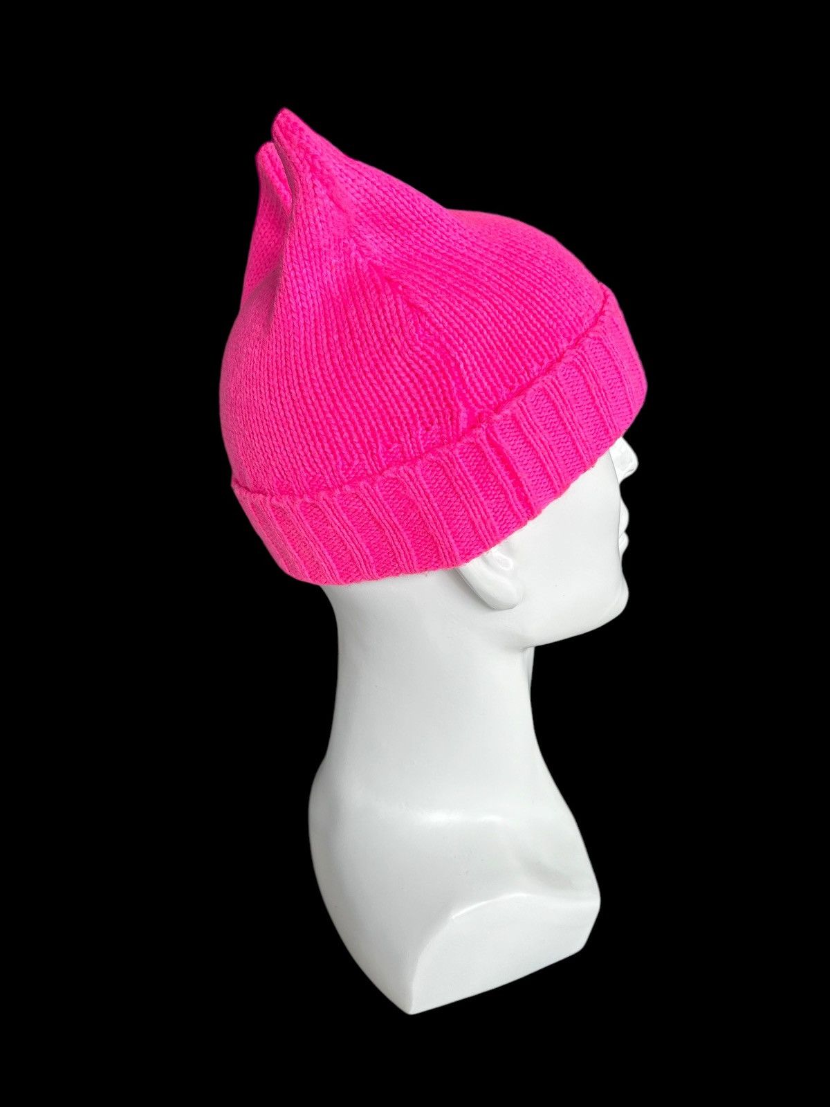 Japanese Brand × Kapital × Vintage Devil Horn Knitt Beanie Hats ☠️☠️ Size ONE SIZE - 3 Thumbnail
