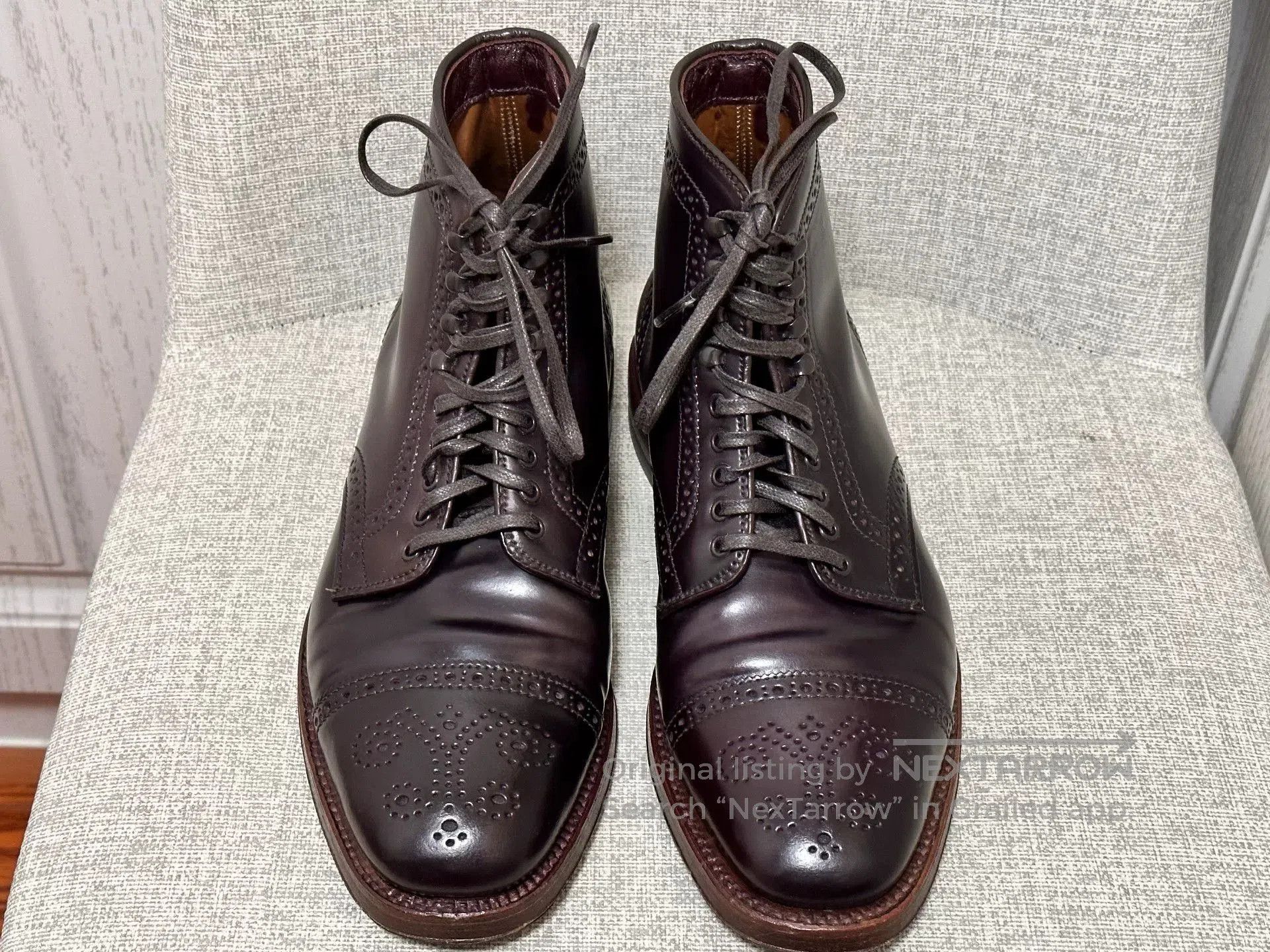 Alden Alden Venice Boot Shell Cordovan. Size US 7.5 / EU 40-41 - 2 Thumbnail