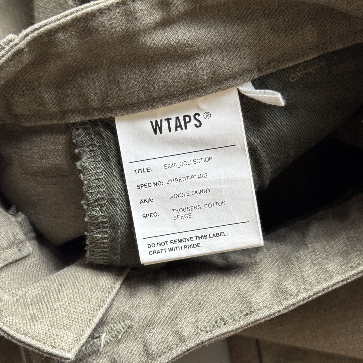 Wtaps WTAPS - Brown Cargo Jungle Skinny Pants Size US 30 / EU 46 - 13 Thumbnail