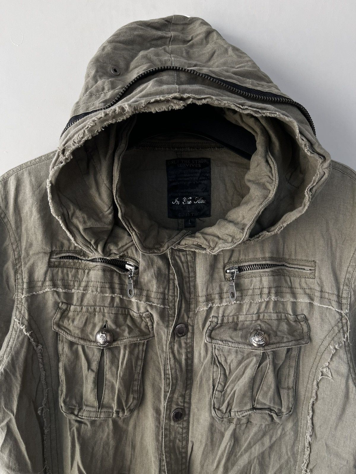 If Six Was Nine JAPANESE IN THE ATTIC SEDITIONARIES VKEI PUNK DOUBLE HOODIE Size US M / EU 48-50 / 2 - 5 Thumbnail