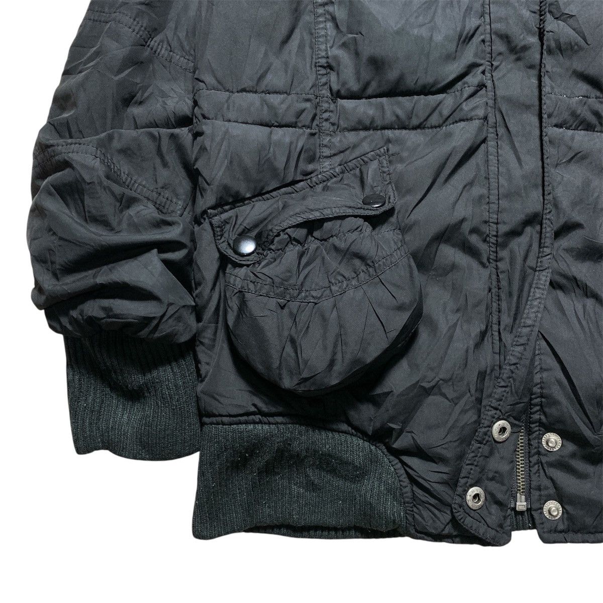 Japanese Brand 2000s Jack&Jill Fur ifsix LGB GOA Style Puffer Jacket Size US L / EU 52-54 / 3 - 4 Thumbnail