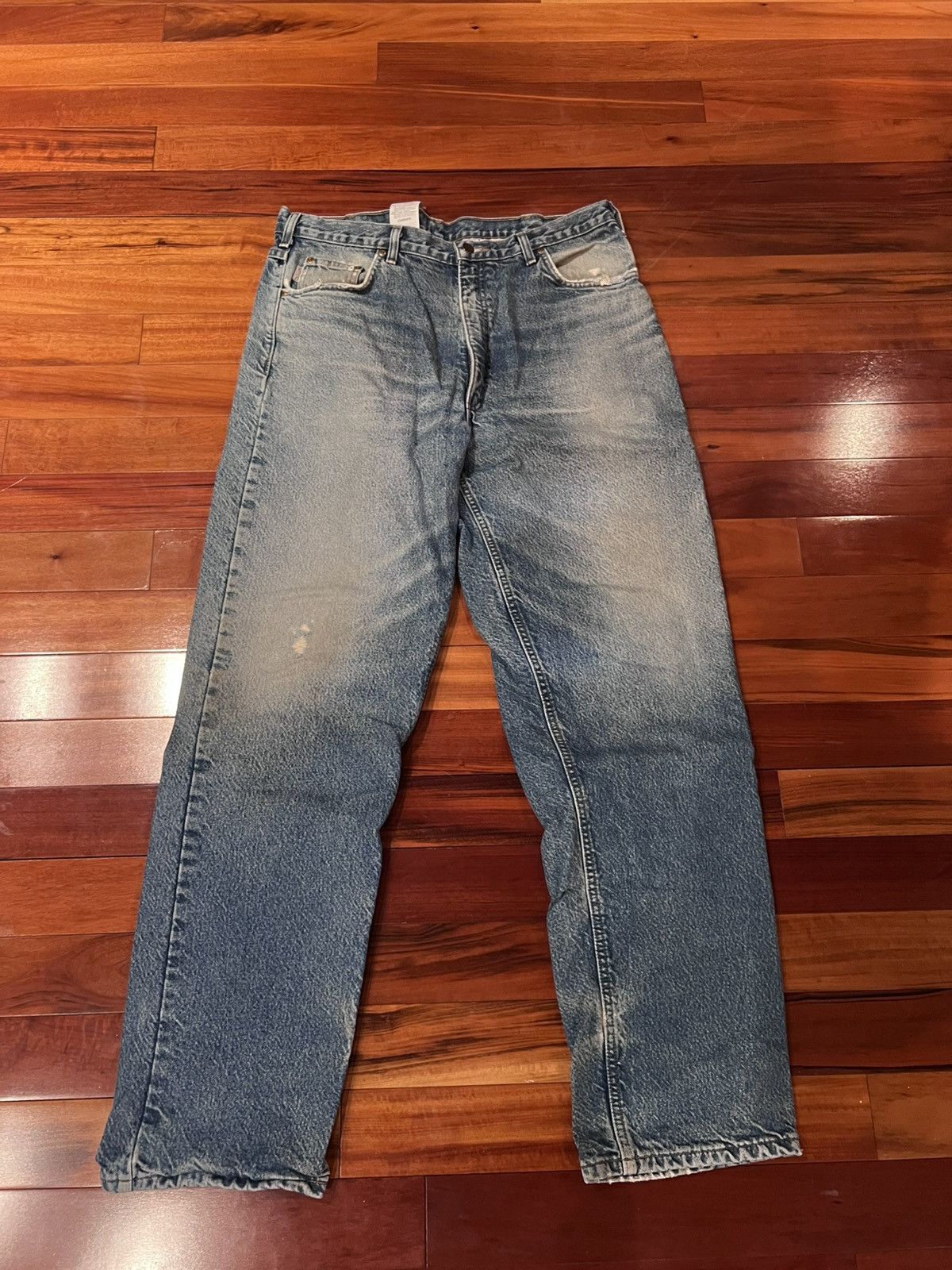 Rare Vintage Carharrt Lined Jeans