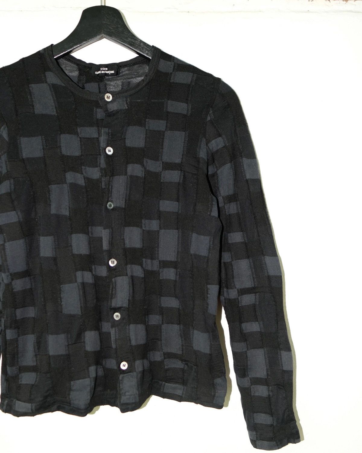 Tricot Comme des Garcons Comme des Garçons tricot PATCHES WORK CARDIGAN AD2005 Size M / US 6-8 / IT 42-44 - 3 Thumbnail