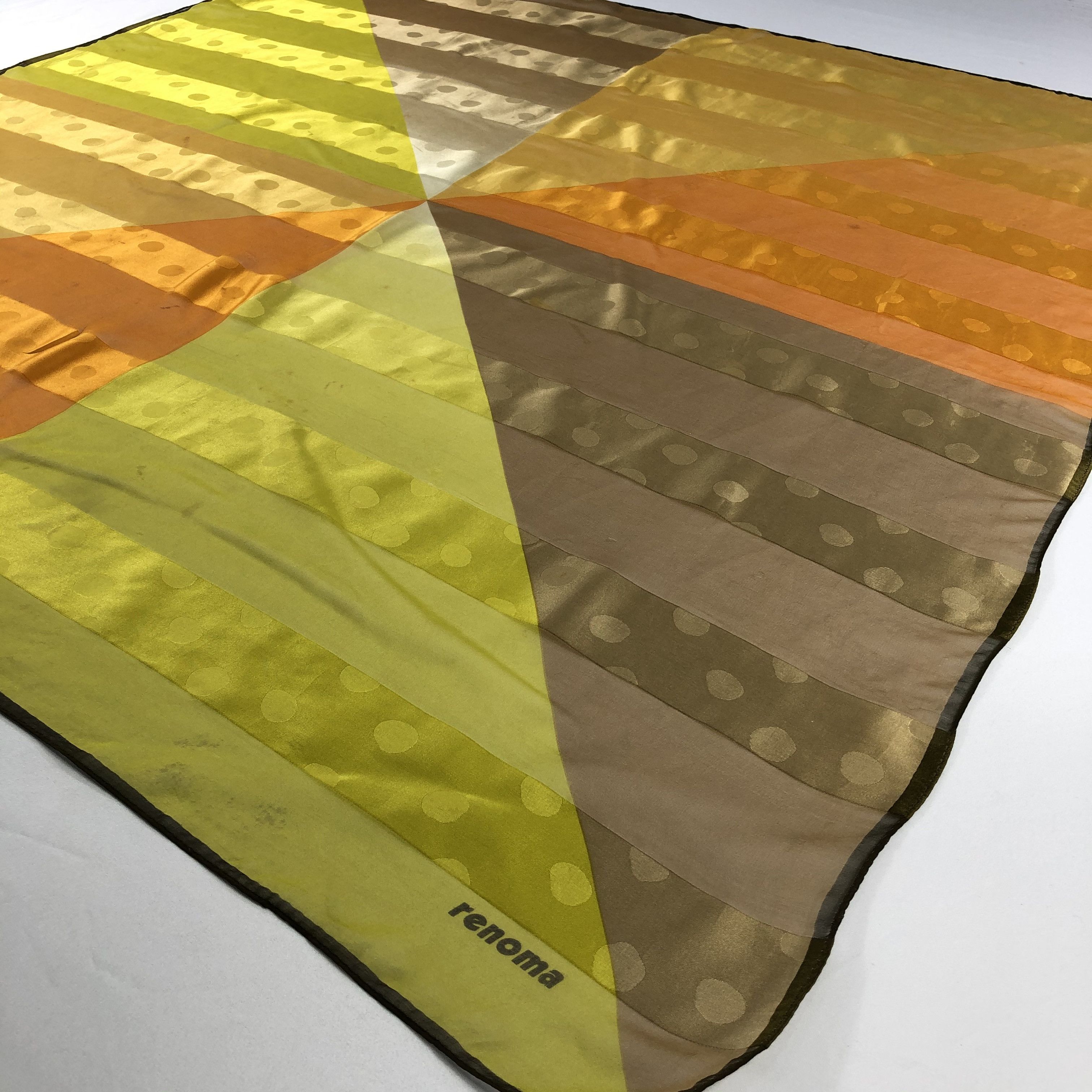 Renoma × Vintage Vintage Renoma Silk Scarf Size ONE SIZE - 3 Thumbnail