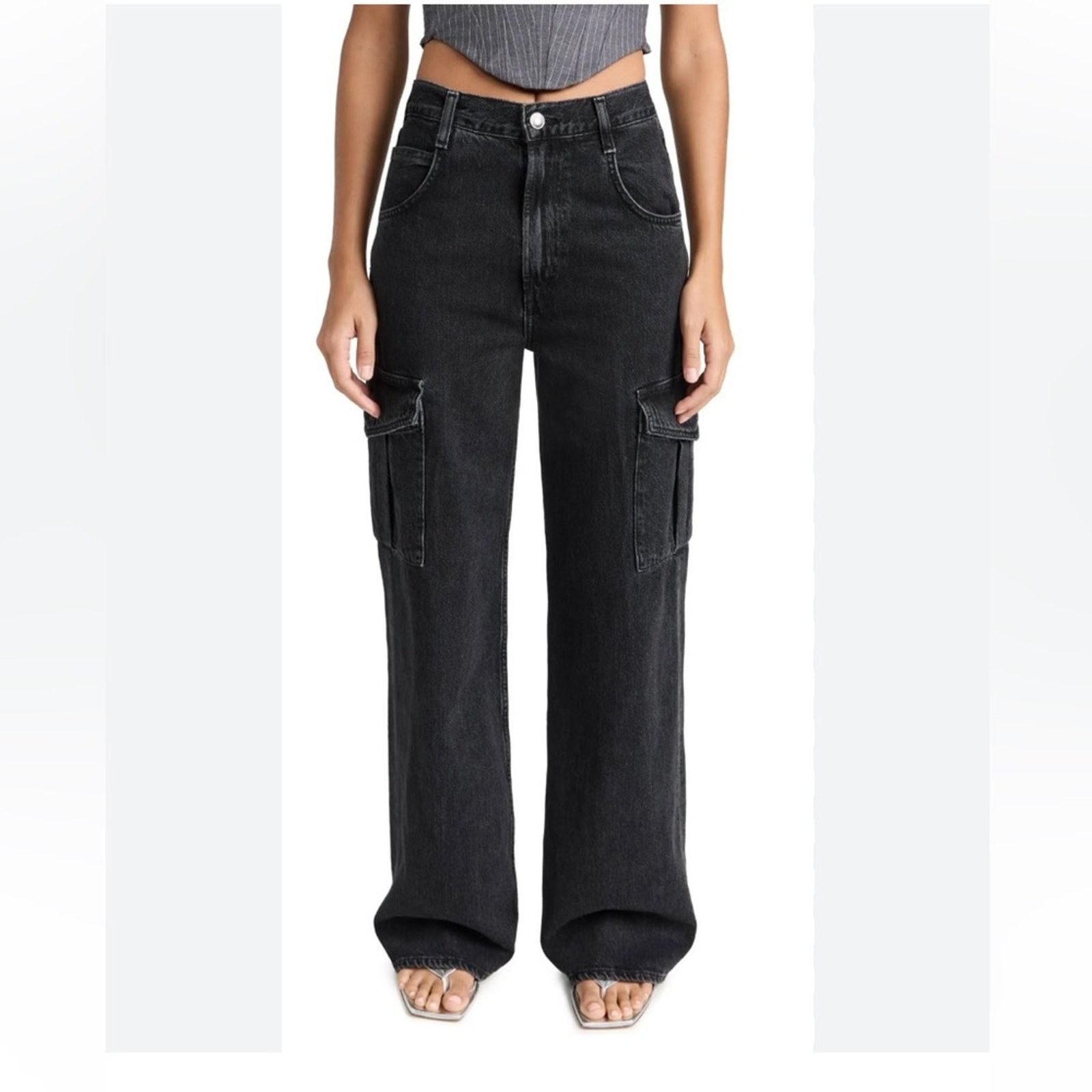 Agolde Agolde Minka Cargo Jeans Size 27" / US 4 / IT 40 - 7 Thumbnail