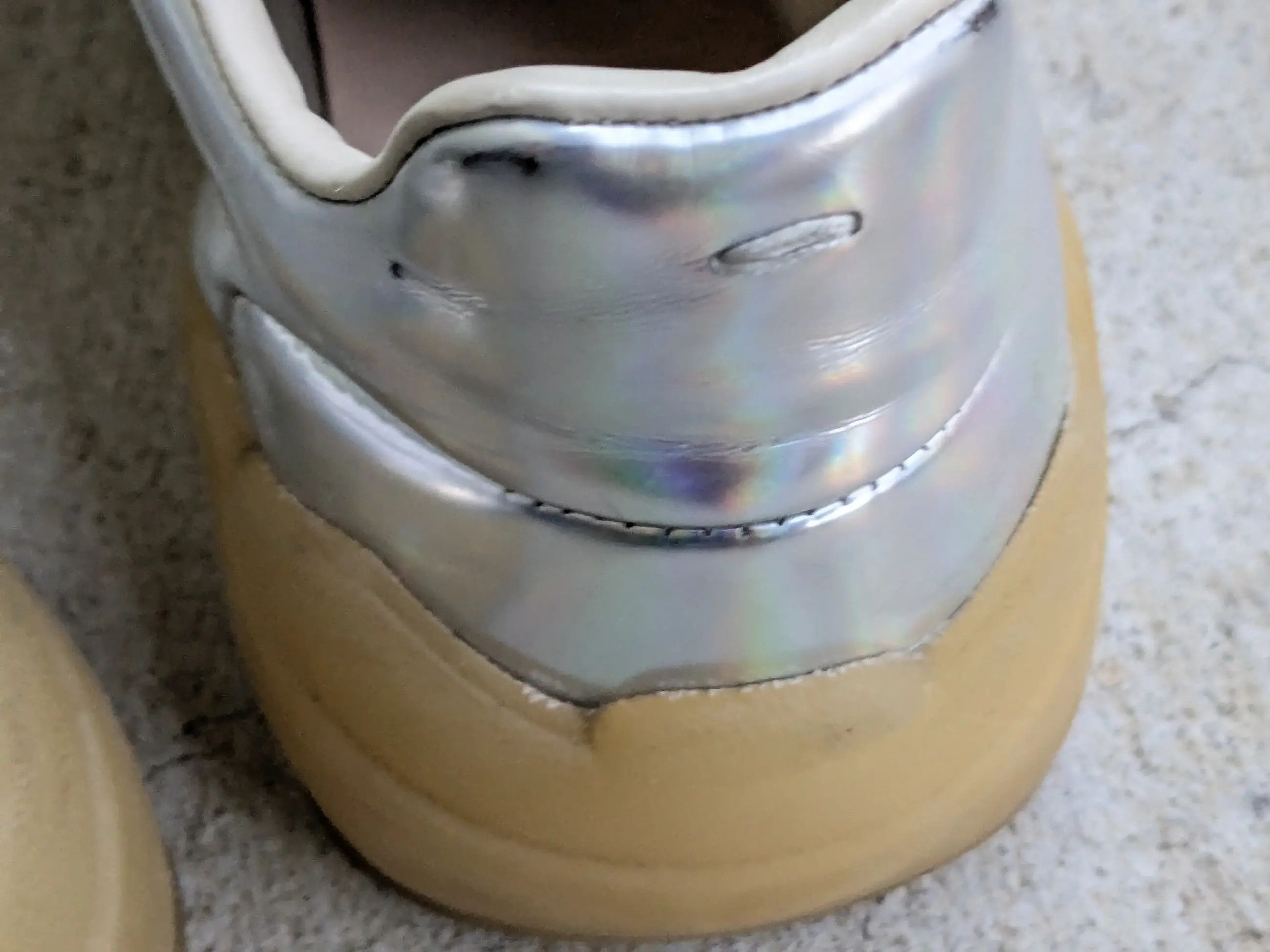 Maison Margiela Maison Margiela New Future Silver 8 41 Leather Low Tops Size US 8 / EU 41 - 16 Thumbnail