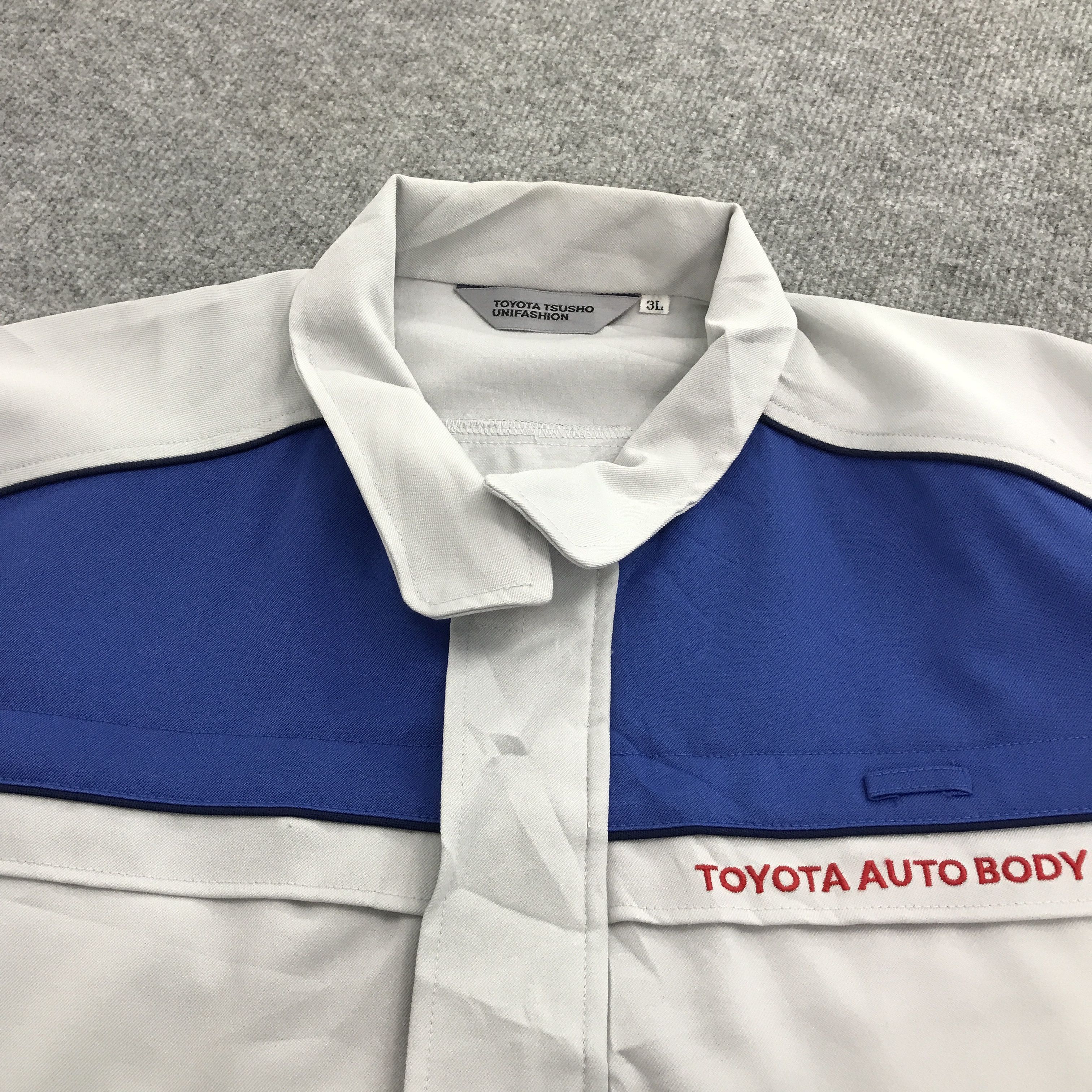 Japanese Brand Toyota auto body work uniform jacket up zipper jacket Size US XL / EU 56 / 4 - 11 Thumbnail