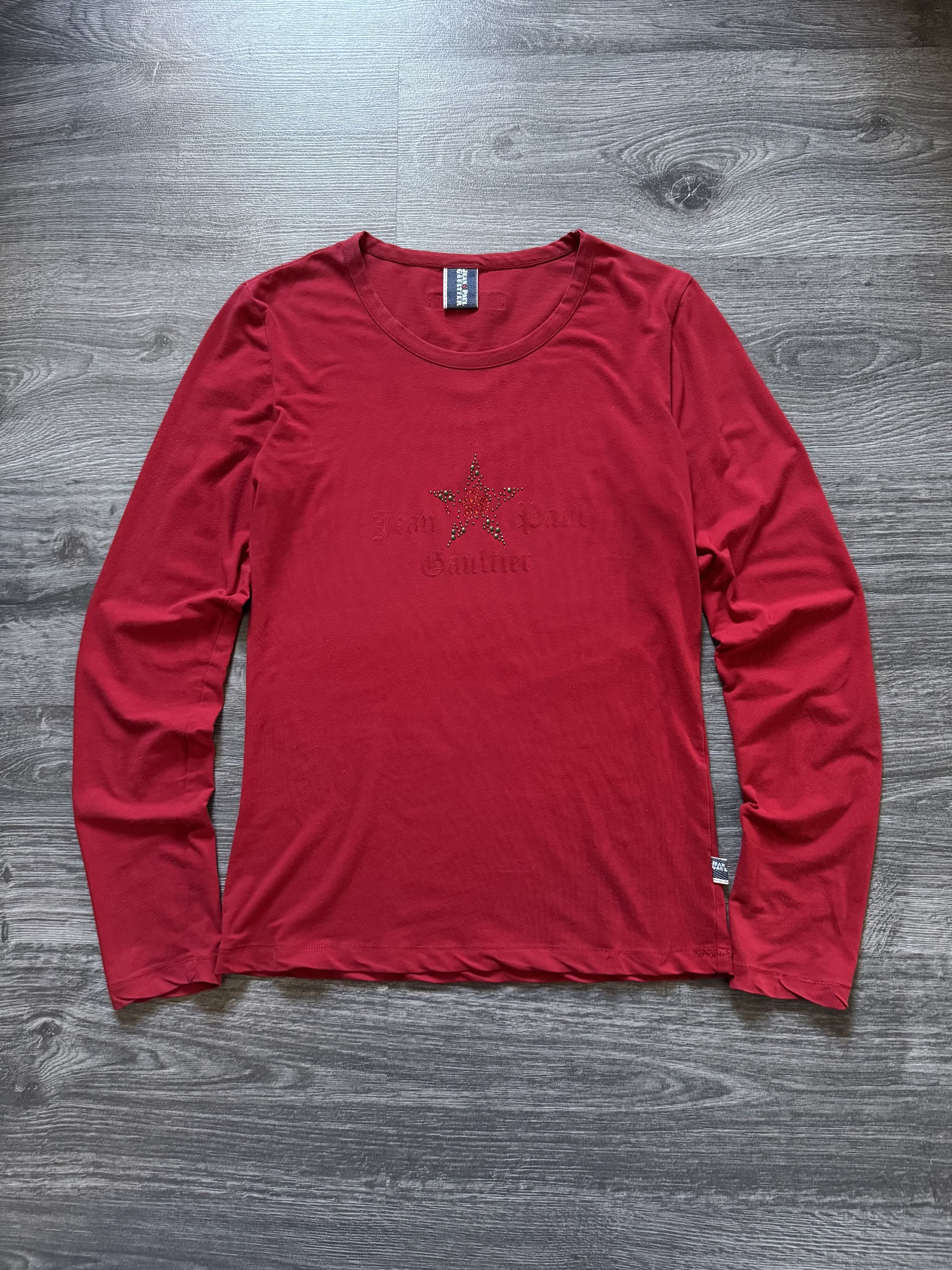 Vintage Jean Paul Gaultier Archive Long Sleeve Star T-Shirt