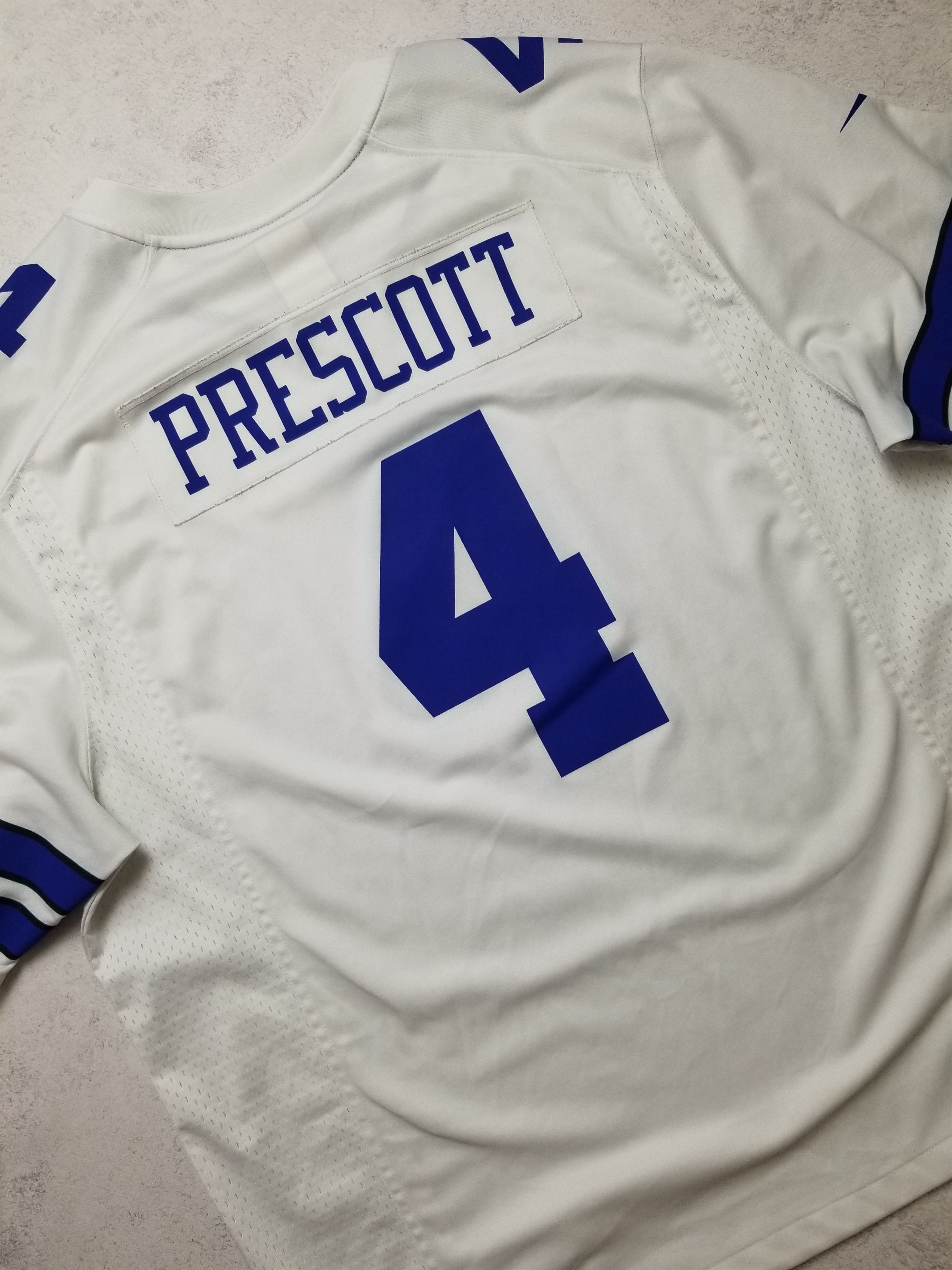 Nike Nike On Field Dallas Cowboys Dak Prescott #4 NFL Jersey Size US XXL / EU 58 / 5 - 8 Thumbnail