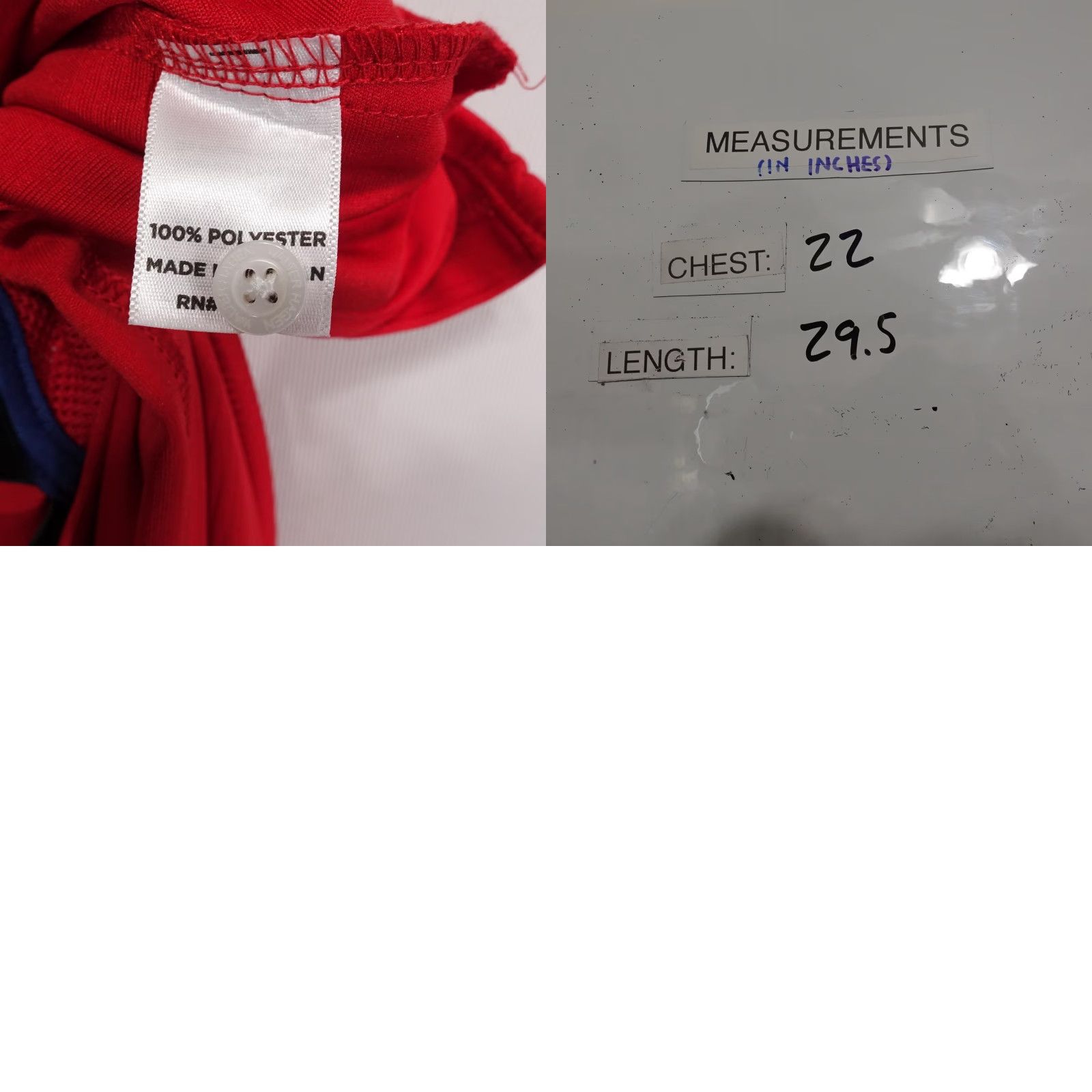 Vintage Walter Hagen Essentials Shirt Mens Medium Red Golf Performance Lightweight Size US M / EU 48-50 / 2 - 8 Thumbnail