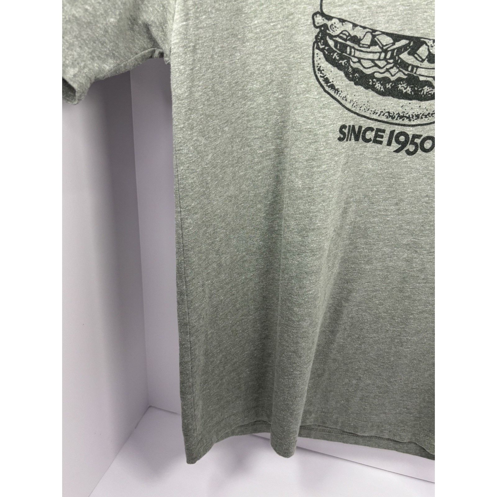 The Unbranded Brand Whataburger Since 1950 Burger Graphic Green Heather Shirt Size US S / EU 44-46 / 1 - 7 Thumbnail