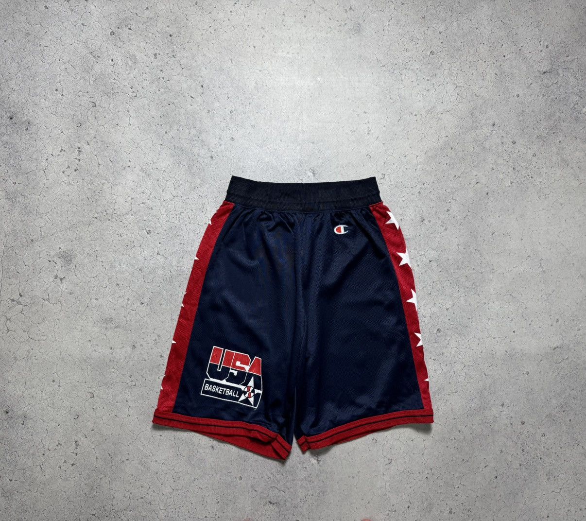 Champion Team USA O’neal #13 NBA Jersey Suit Shorts 1996