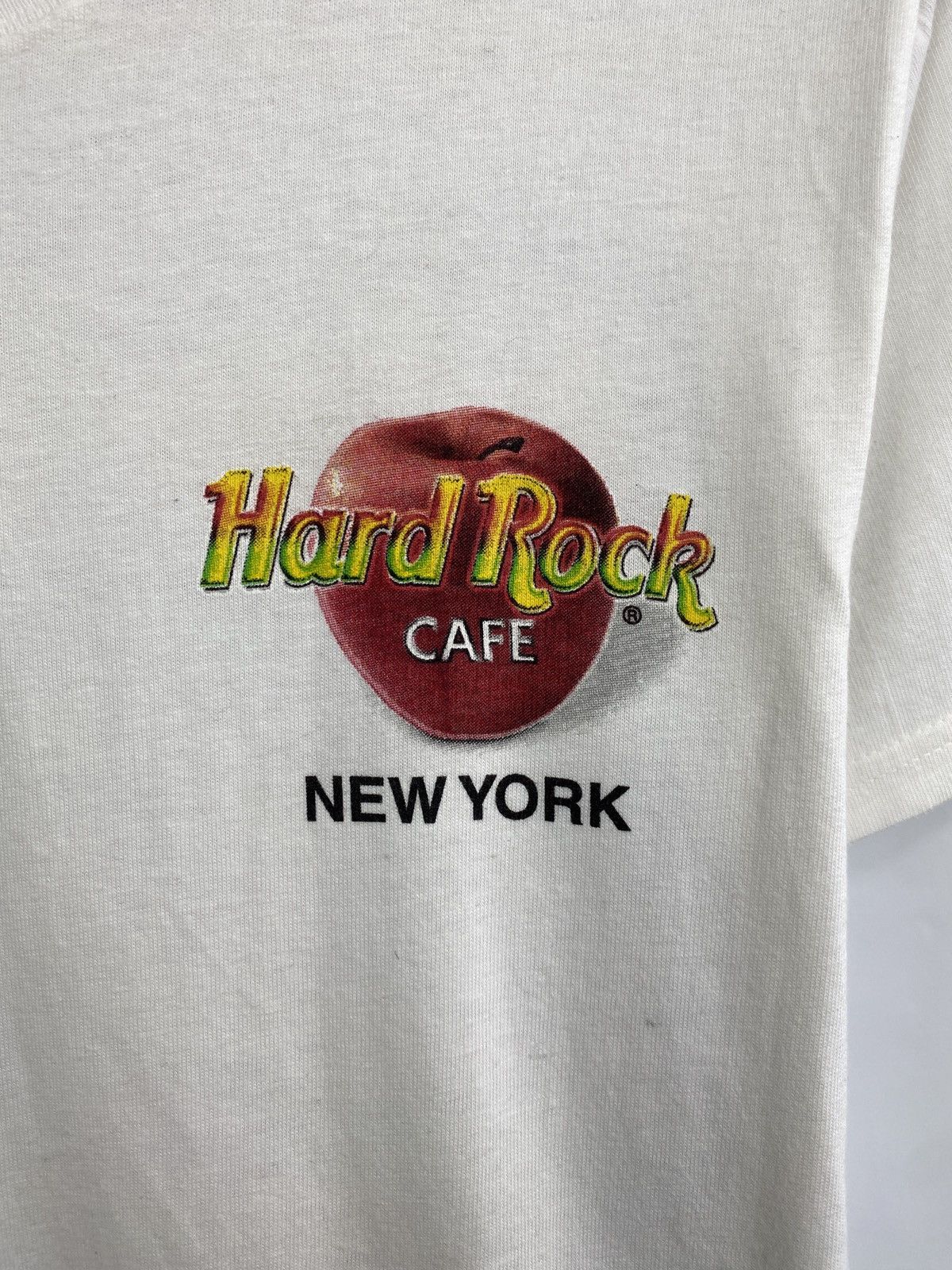 Hard Rock Cafe 🇺🇸 Vintage 90s Hard Rock Cafe New York T-Shirt USA Retro Rare Size US S / EU 44-46 / 1 - 8 Thumbnail