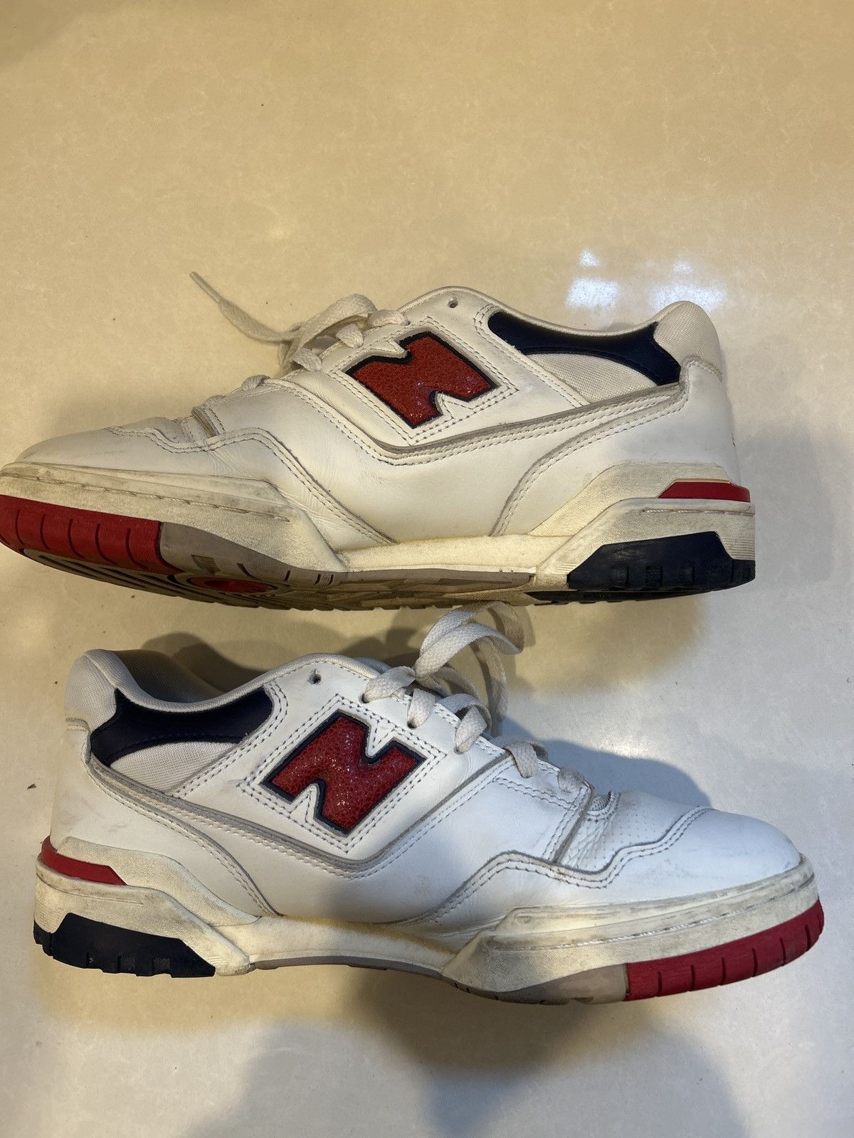 Aime Leon Dore × New Balance New Balance x Aimé Leon Dore 550 "White/Navy/Red" sneakers Size US 10 / EU 43 - 3 Thumbnail
