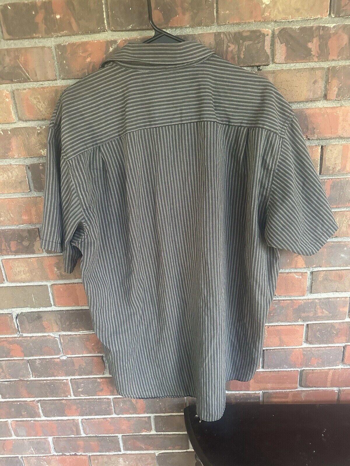 Van Heusen Vintage XL 90s Van Heusen Button Down 90s Y2K Shirt Striped Size US XL / EU 56 / 4 - 4 Thumbnail