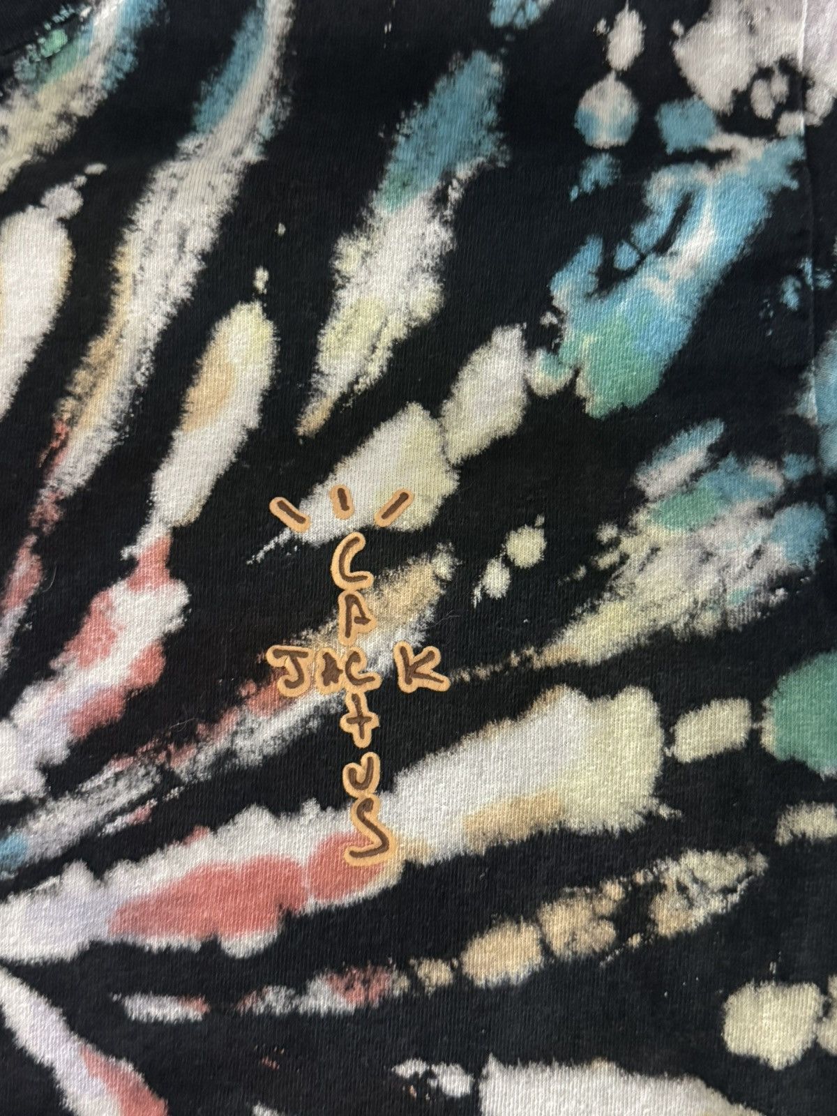 Travis Scott Travis Scott AstroWorld tie-dye tee Size US M / EU 48-50 / 2 - 3 Thumbnail