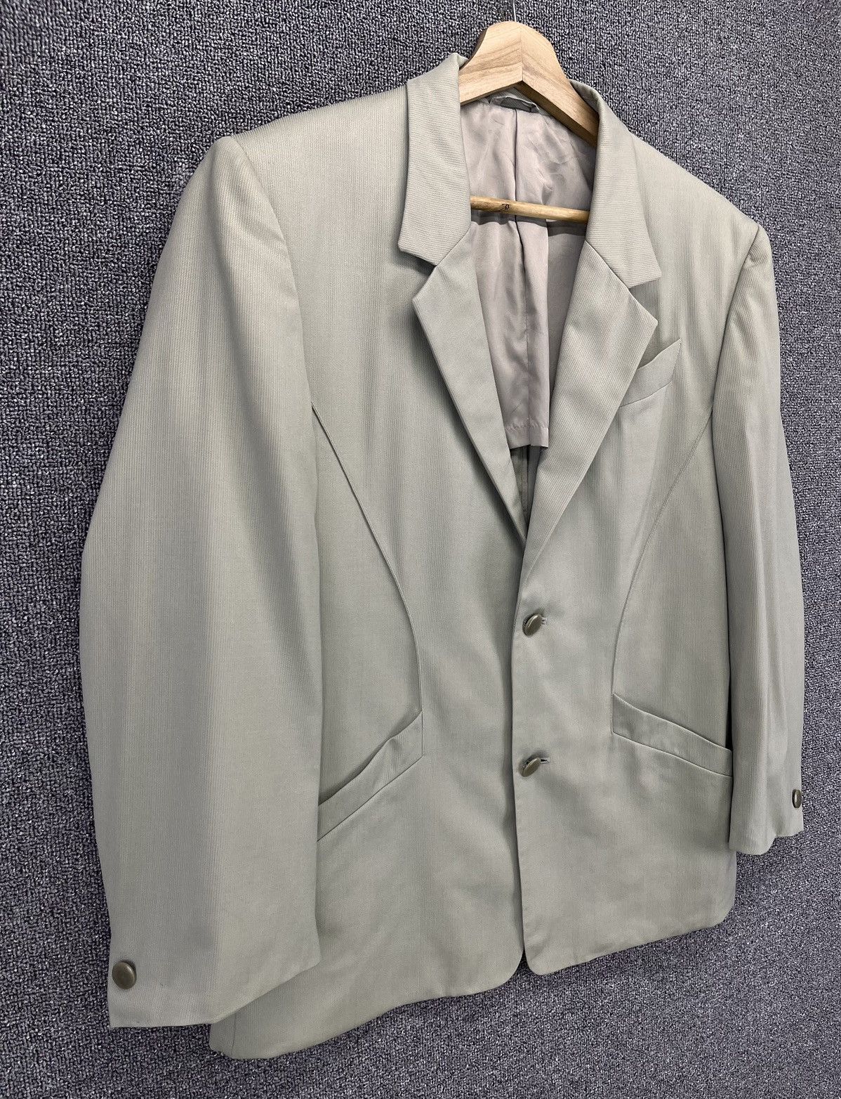Thierry Mugler Vintage Thierry Mugler Luxury Wool Blazer Coat Jacket Size US M / EU 48-50 / 2 - 2 Thumbnail