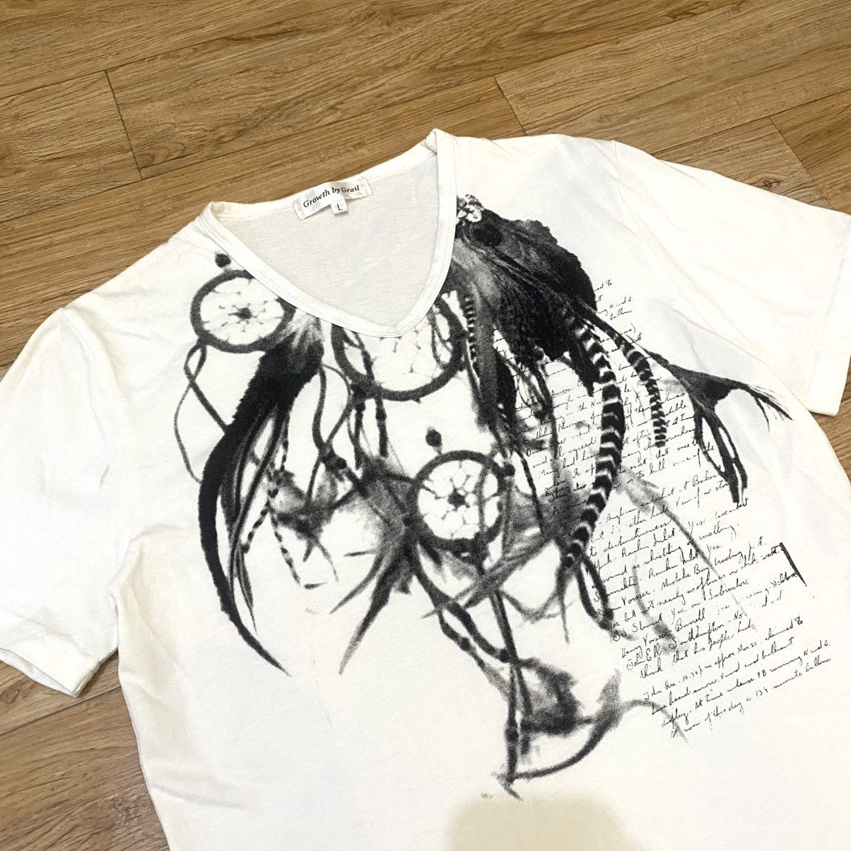 Tornado Mart 2000s Growth by Grailed - Vkei Style Necklace Printed Tee Size US S / EU 44-46 / 1 - 2 Thumbnail